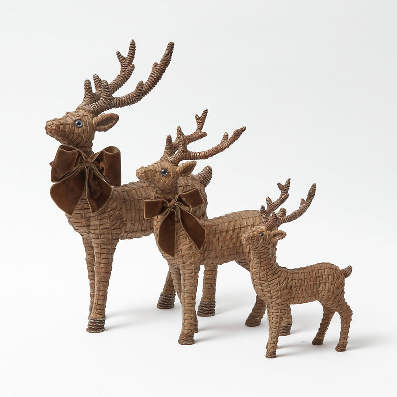 Celebrate the beauty of Christmas with our Rattan Reindeer Pair, a must-have for adding a touch of holiday spirit to your celebrations.