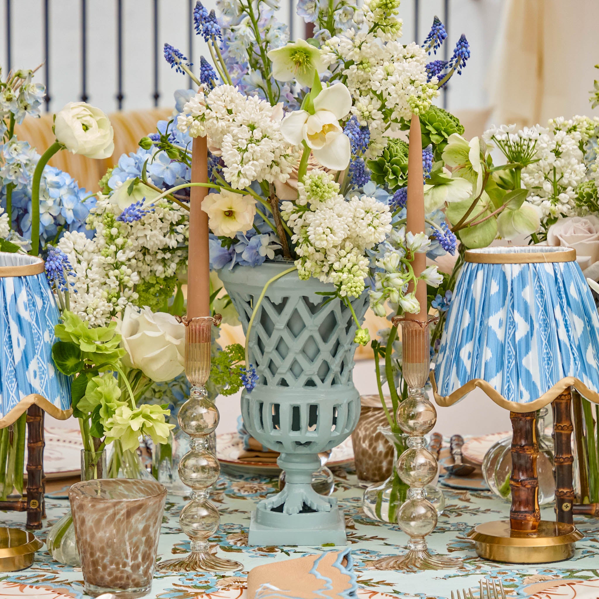 Eden Chestnut Candle Holder (Pair)