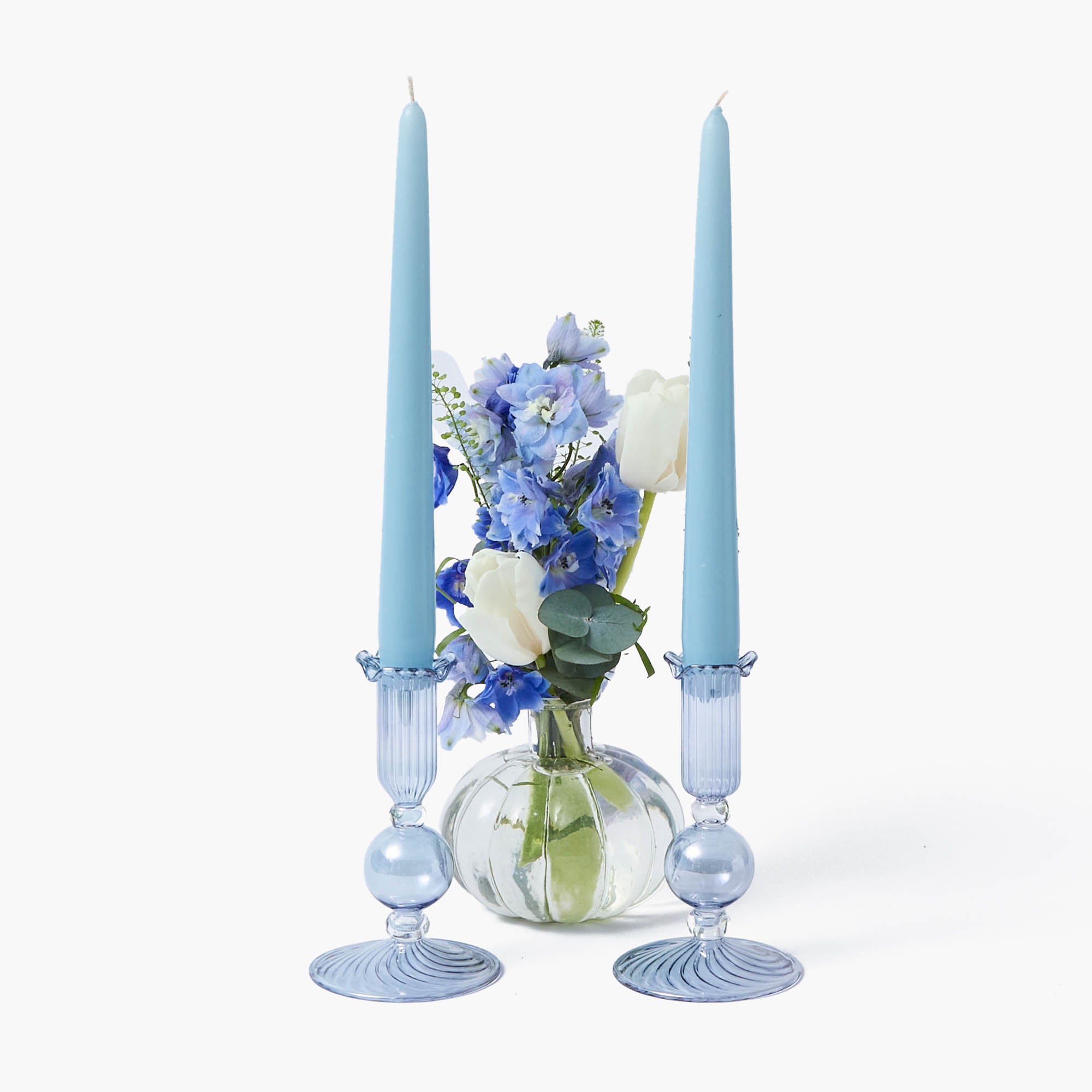 Eden Blue Candle Set
