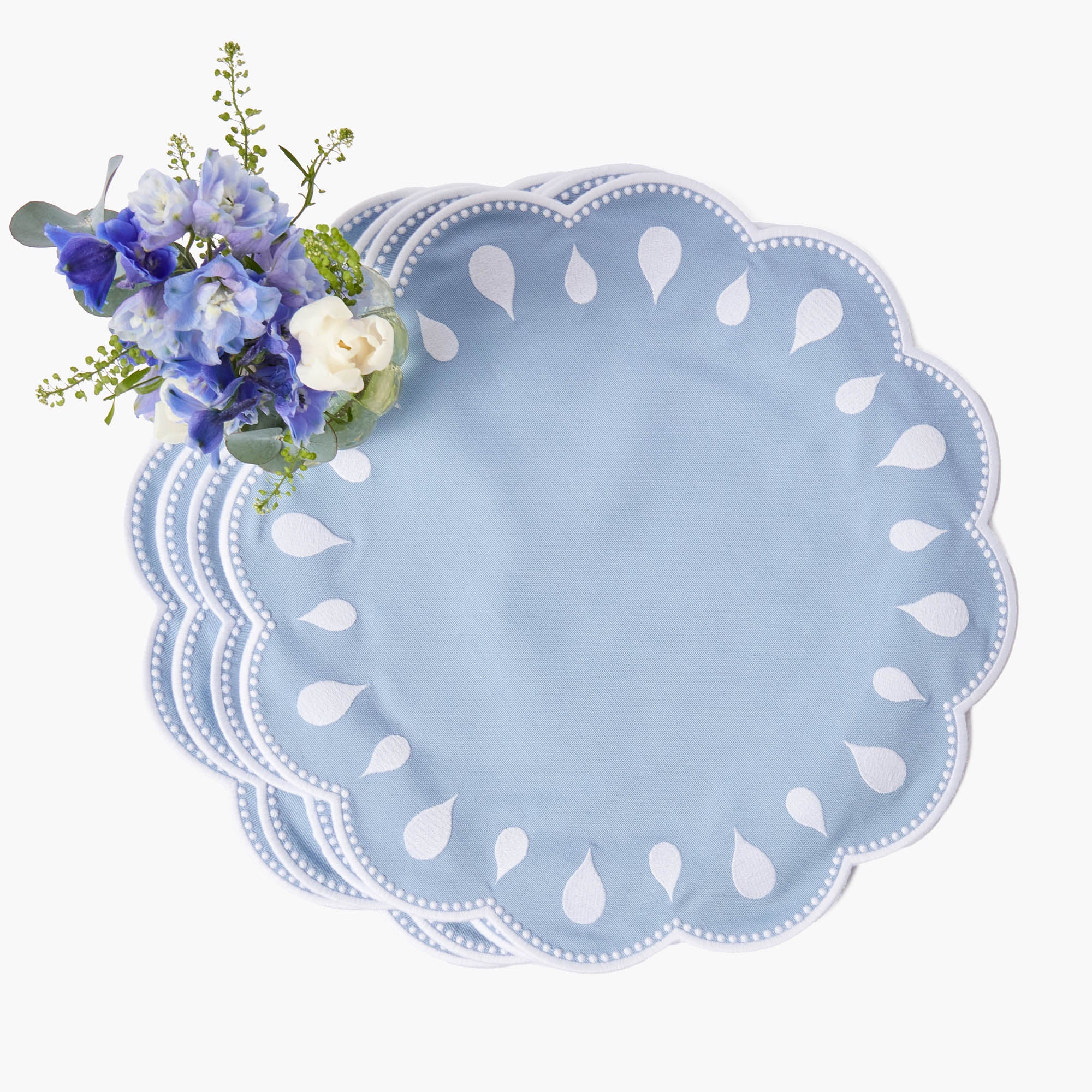 Bettina Blue & White Placemats (Set of 4)