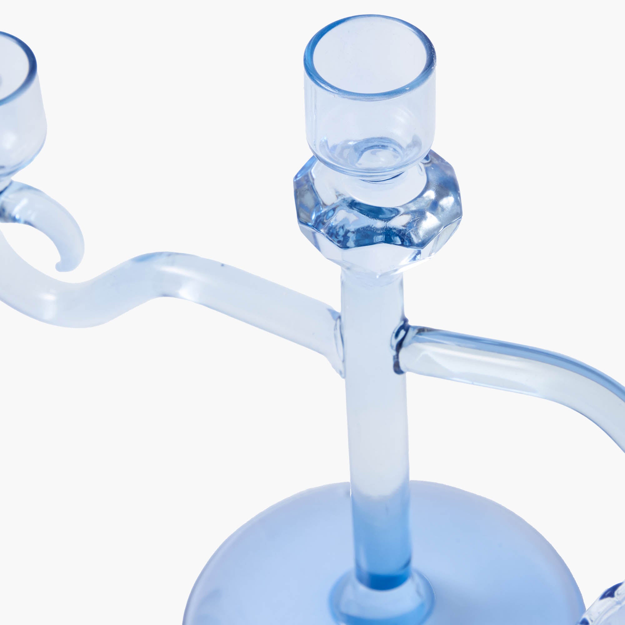 Blue Lantern Tealight Candleabra