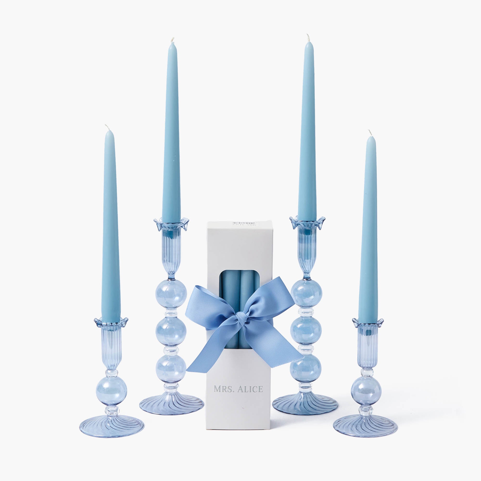 Eden Blue Candle Set