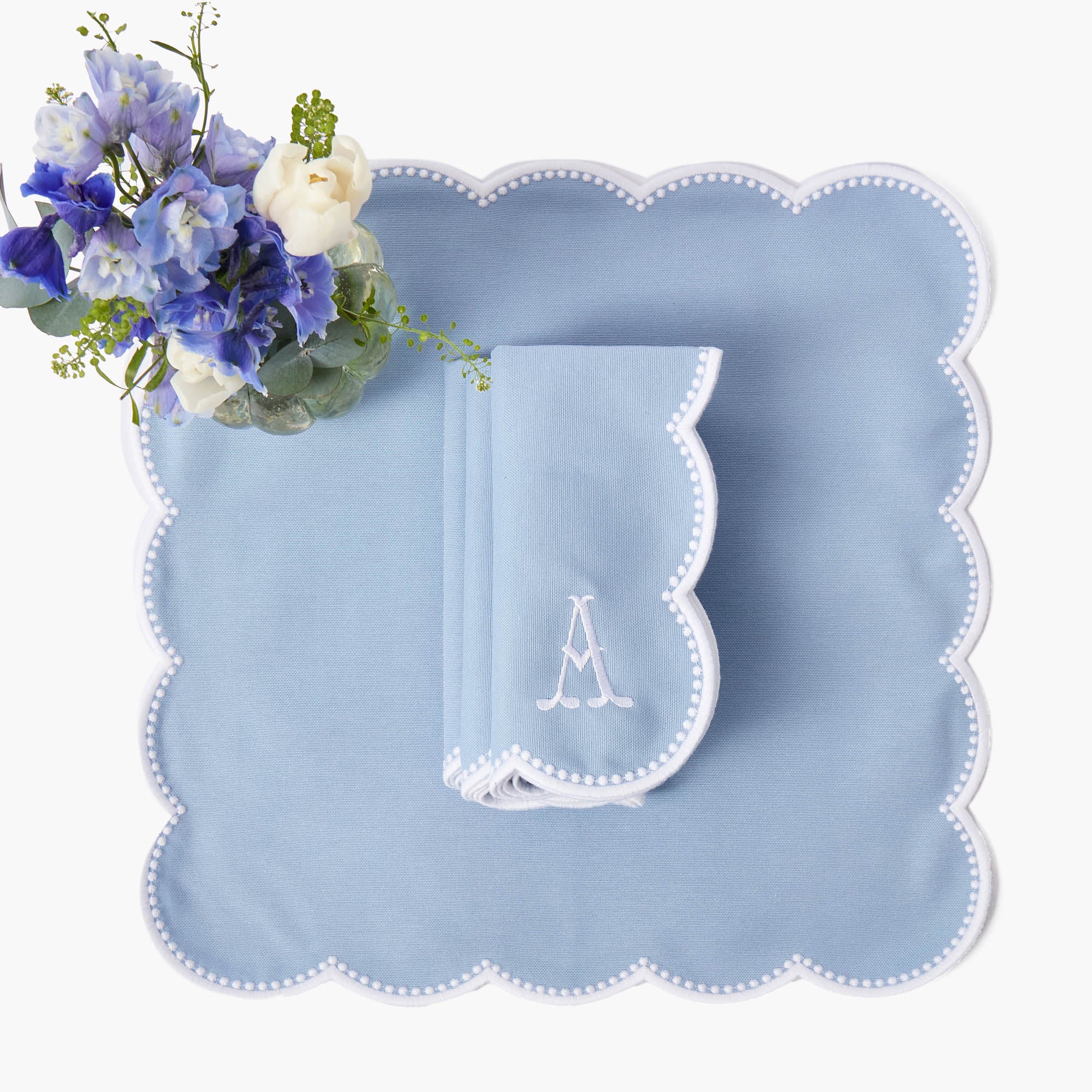 Bettina Blue & White Napkins (Set of 4)