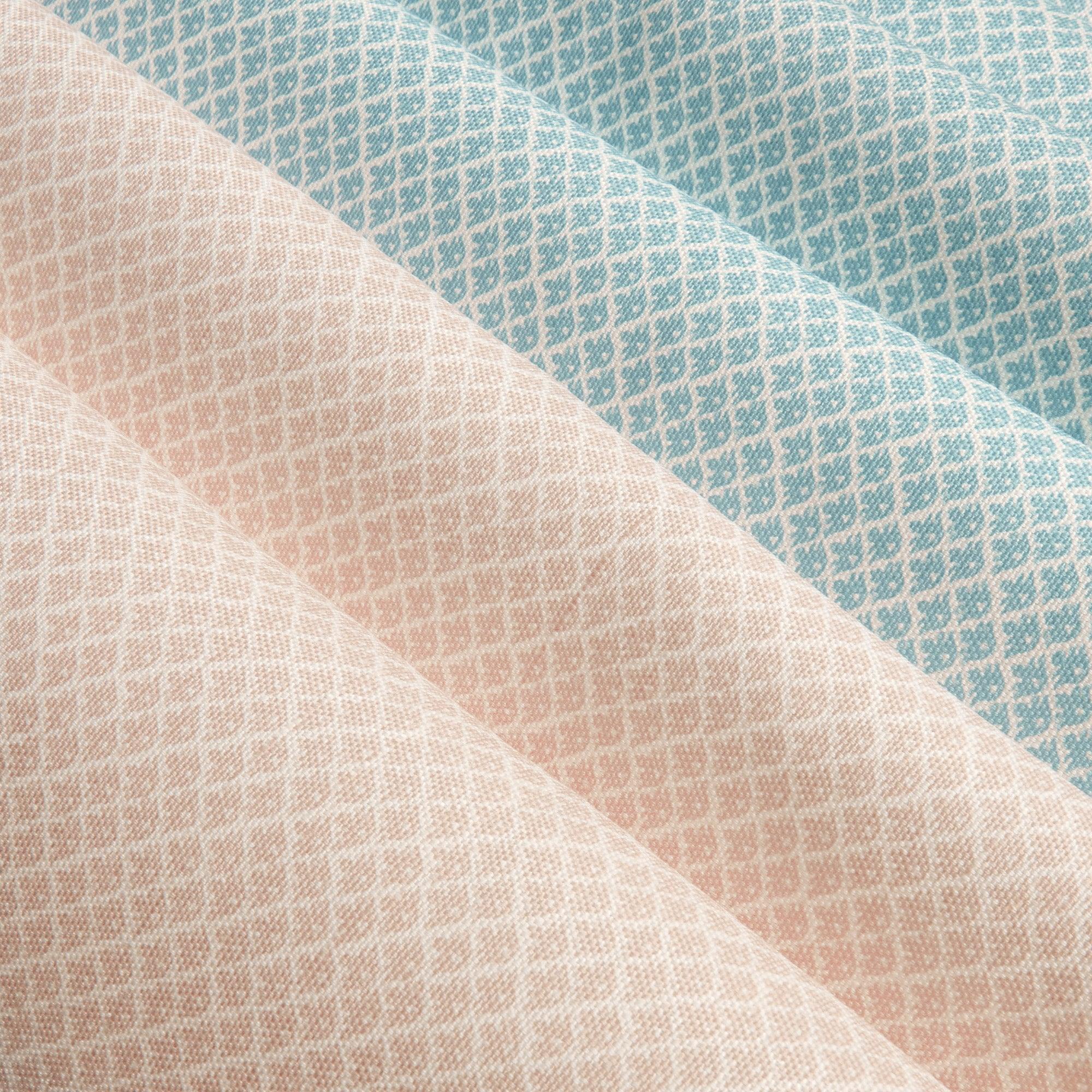 Blue Lotus Flower Fabric - Mrs. Alice