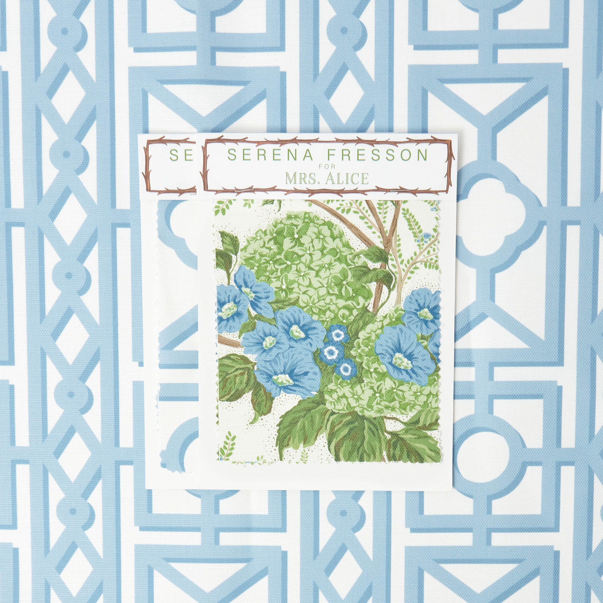 Blue Pavilion Fabric