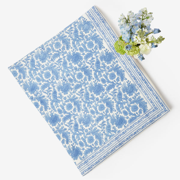 Blue Pheasant Tablecloth