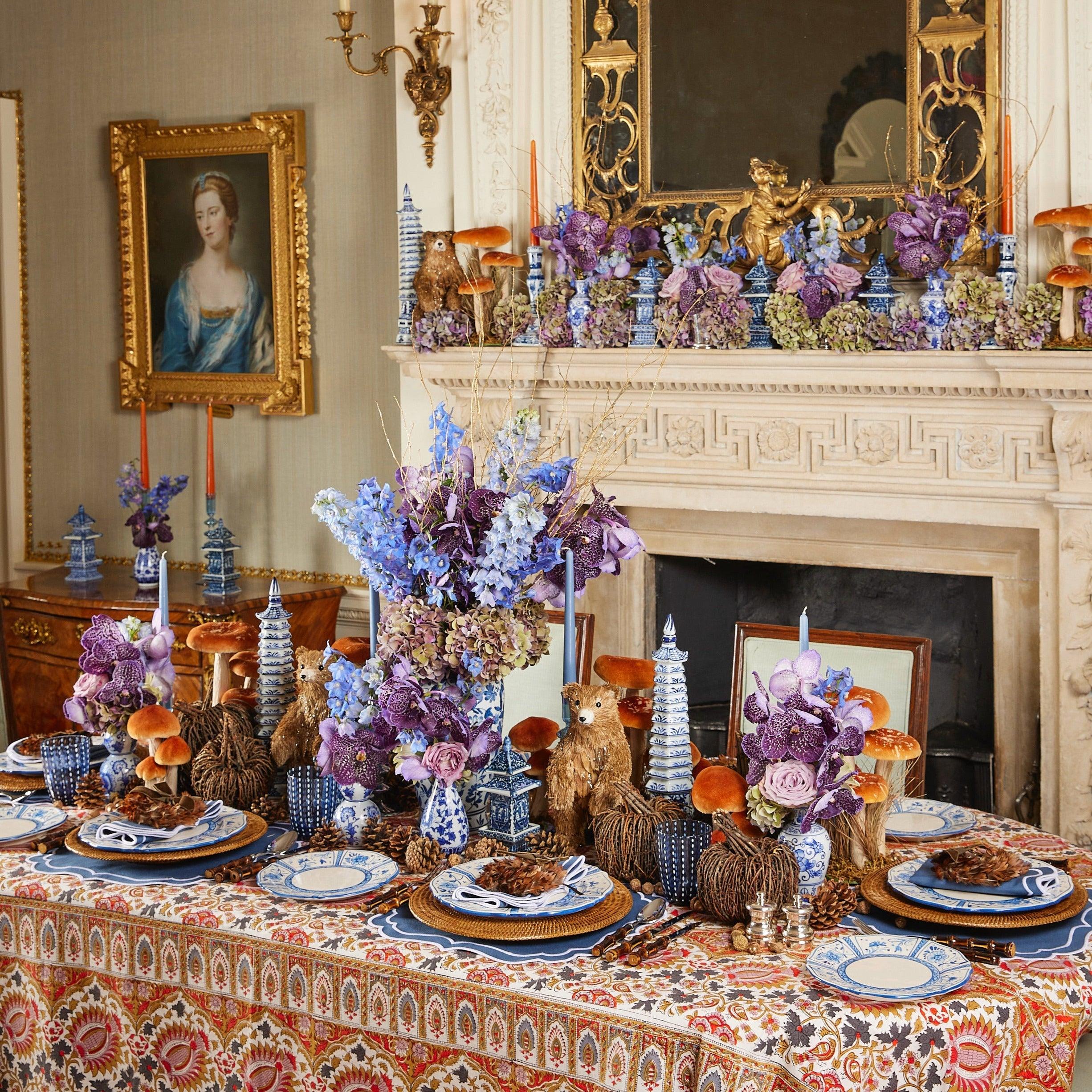 Burnt Orange Candles (Set of 8) - Mrs. Alice