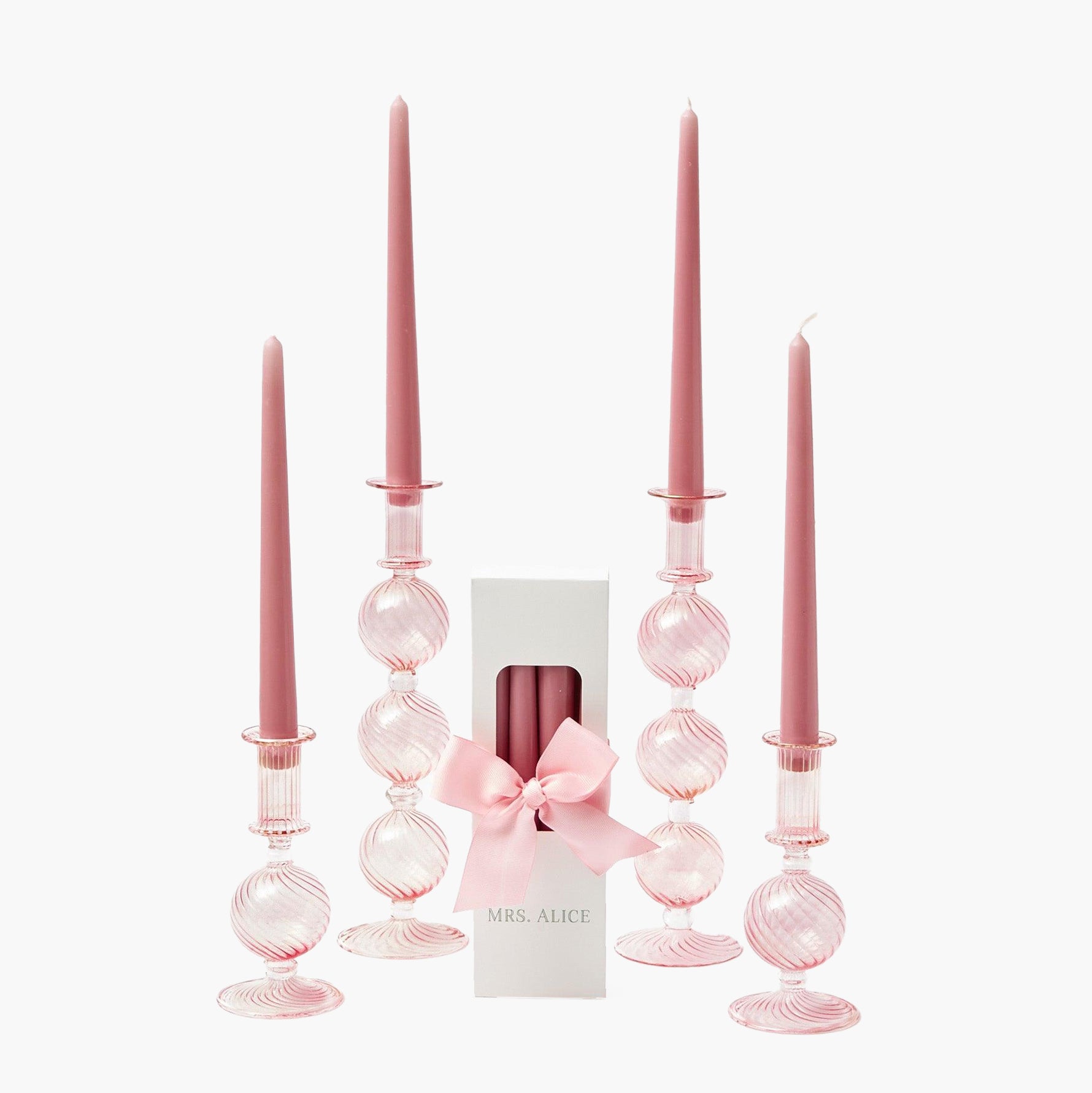 Camille Peony Candle Set - Mrs. Alice