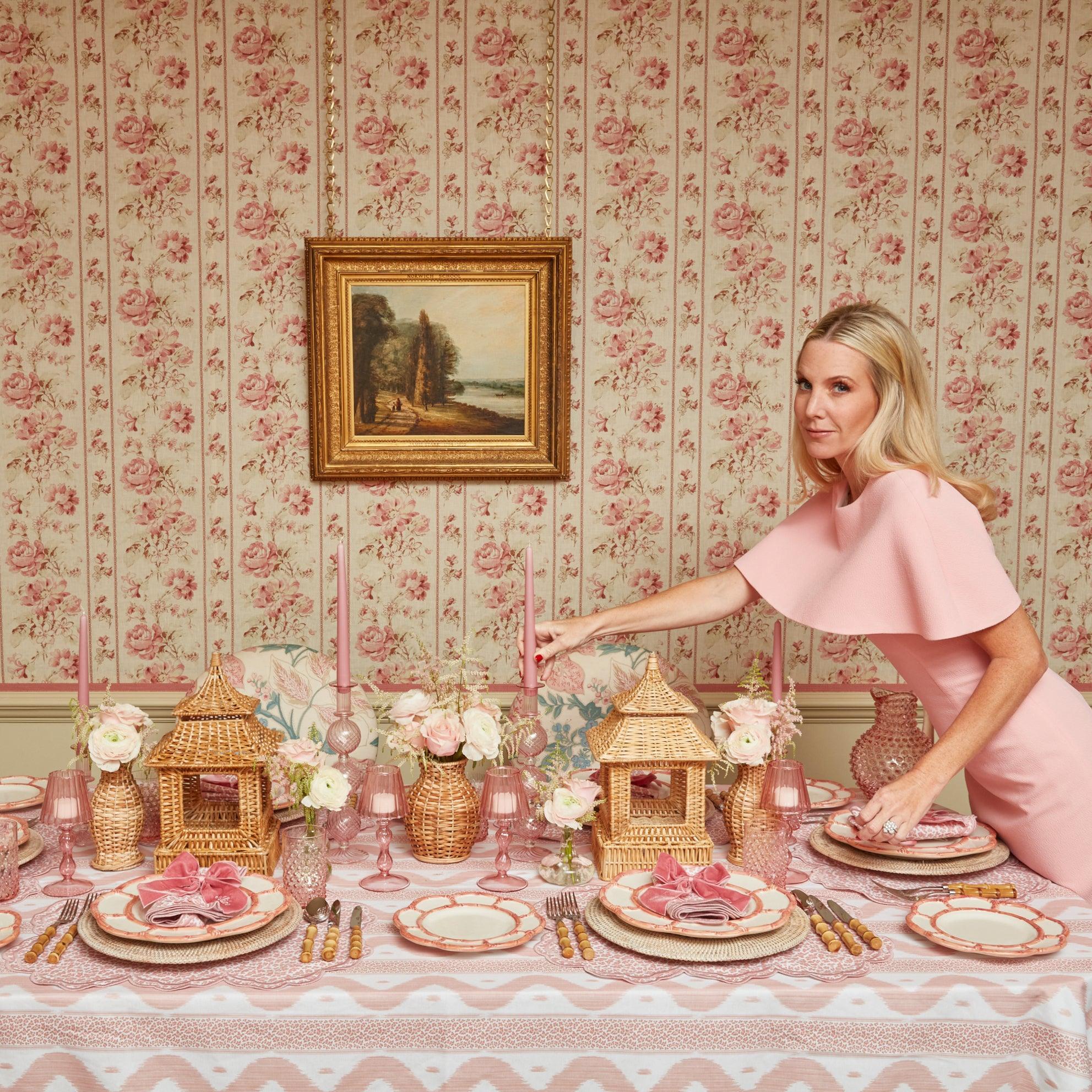 Camille Peony Candle Set - Mrs. Alice
