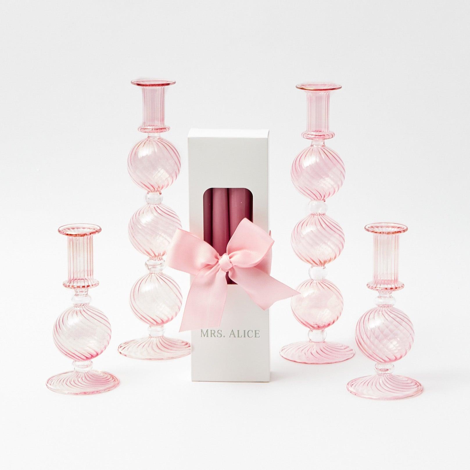 Camille Peony Candle Set - Mrs. Alice