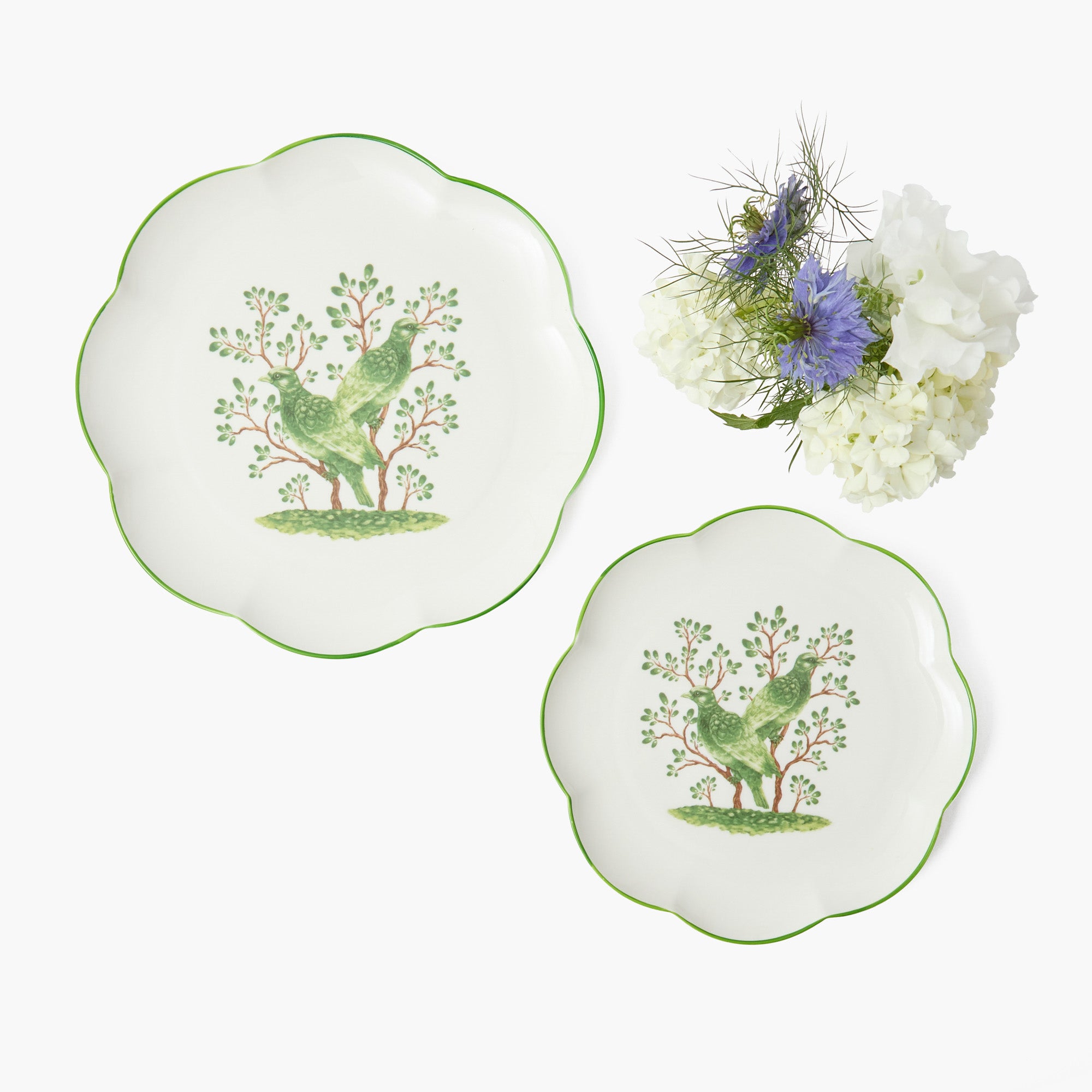Singing Bird Starter Plates (Set of 4)