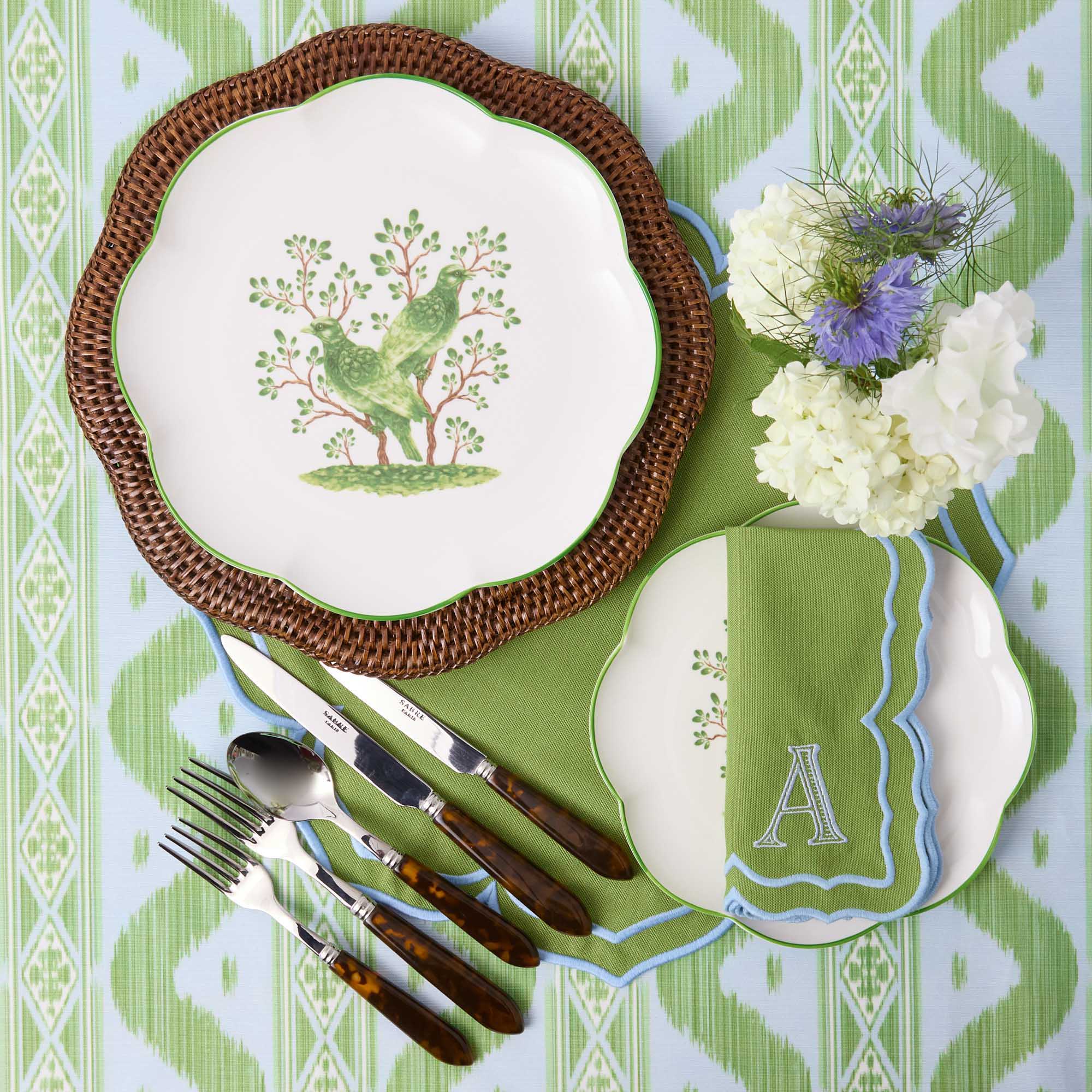 Singing Bird Dinner & Starter Plates (Set of 8)