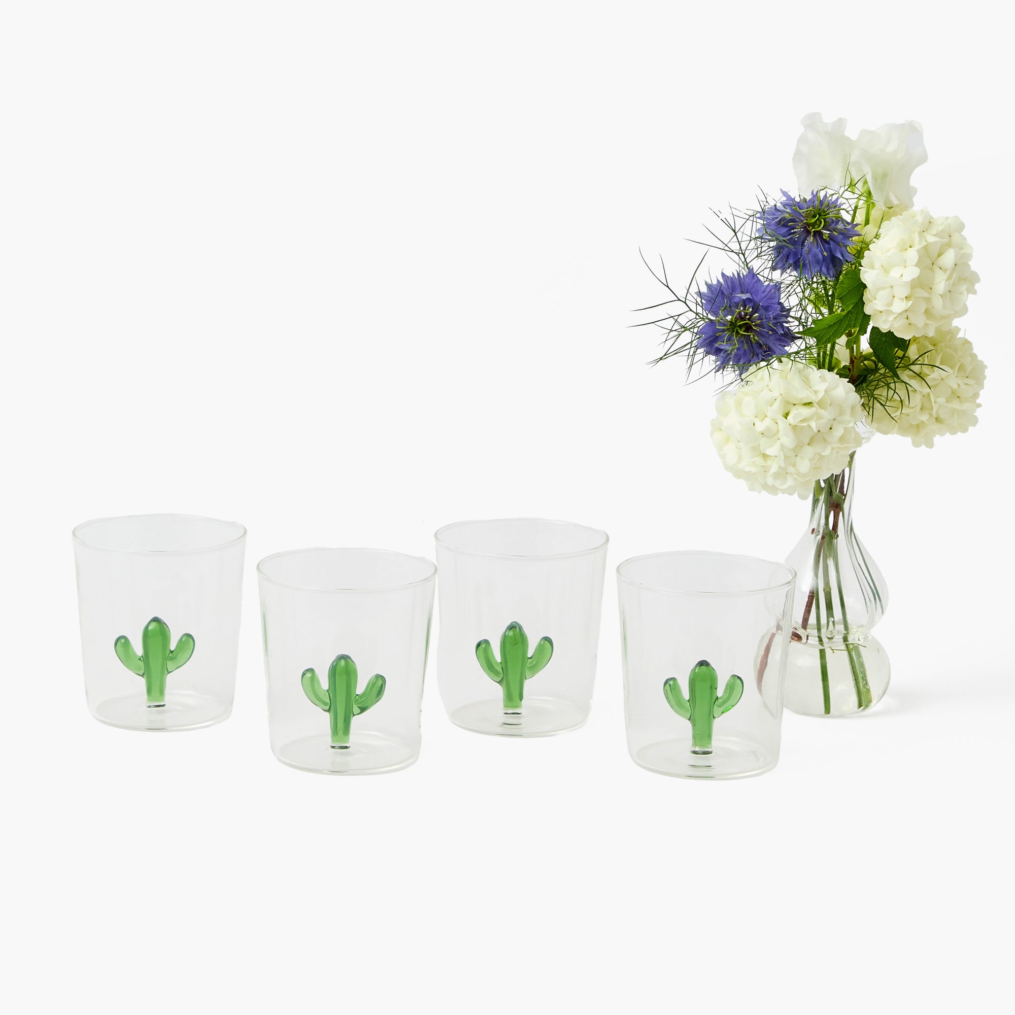 Lily of the Valley Dinner & Starter Plates (Set of 4)