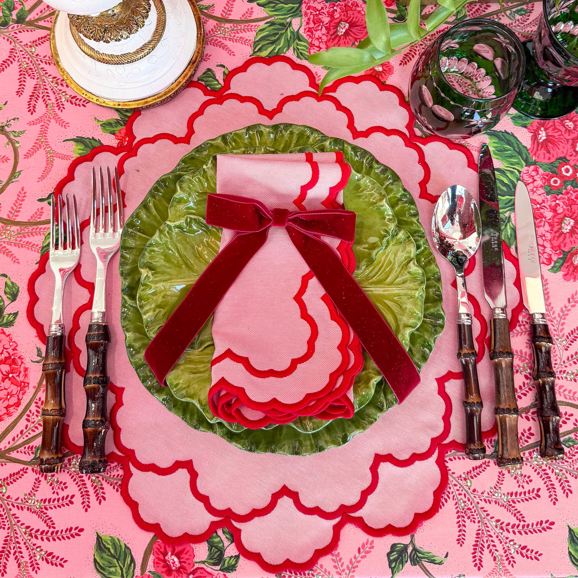 Carolina Pink Napkins (Set of 4)