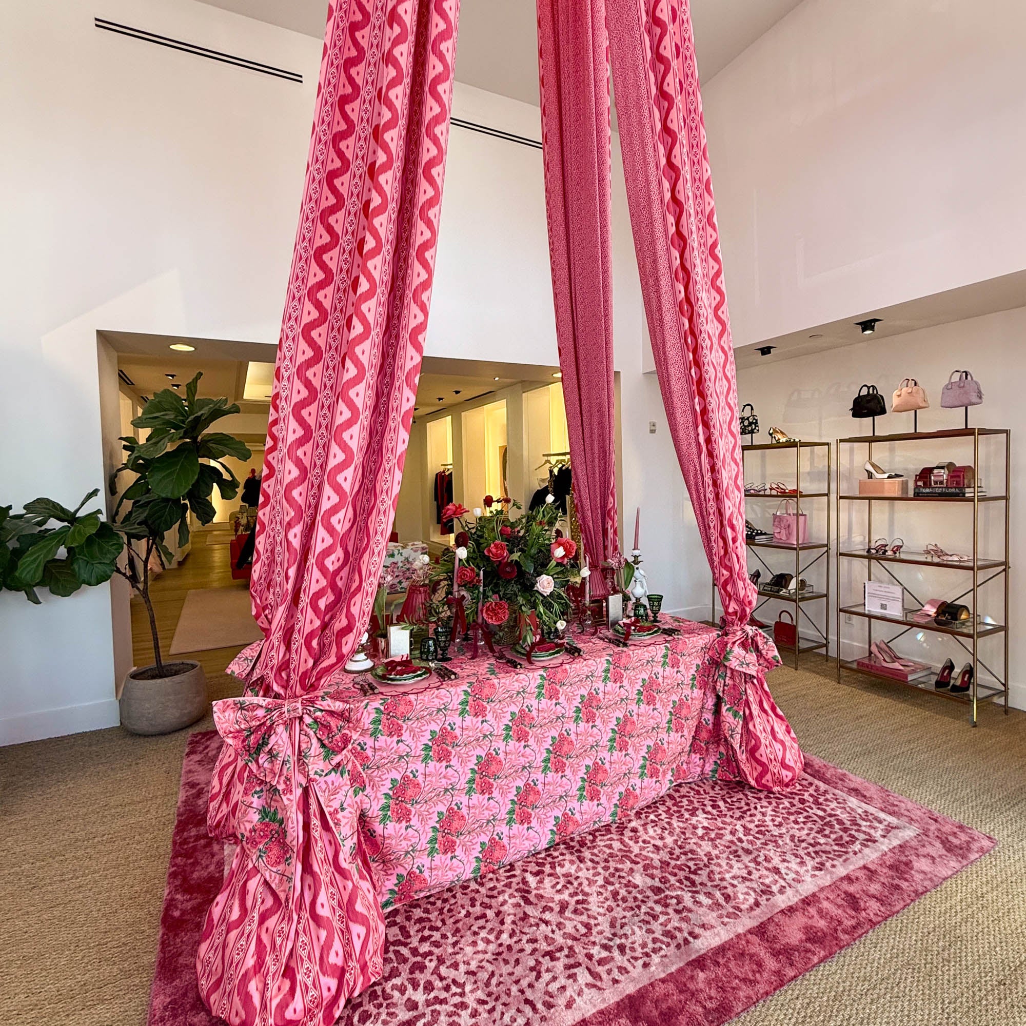 Carolina Pink Napkins (Set of 4)