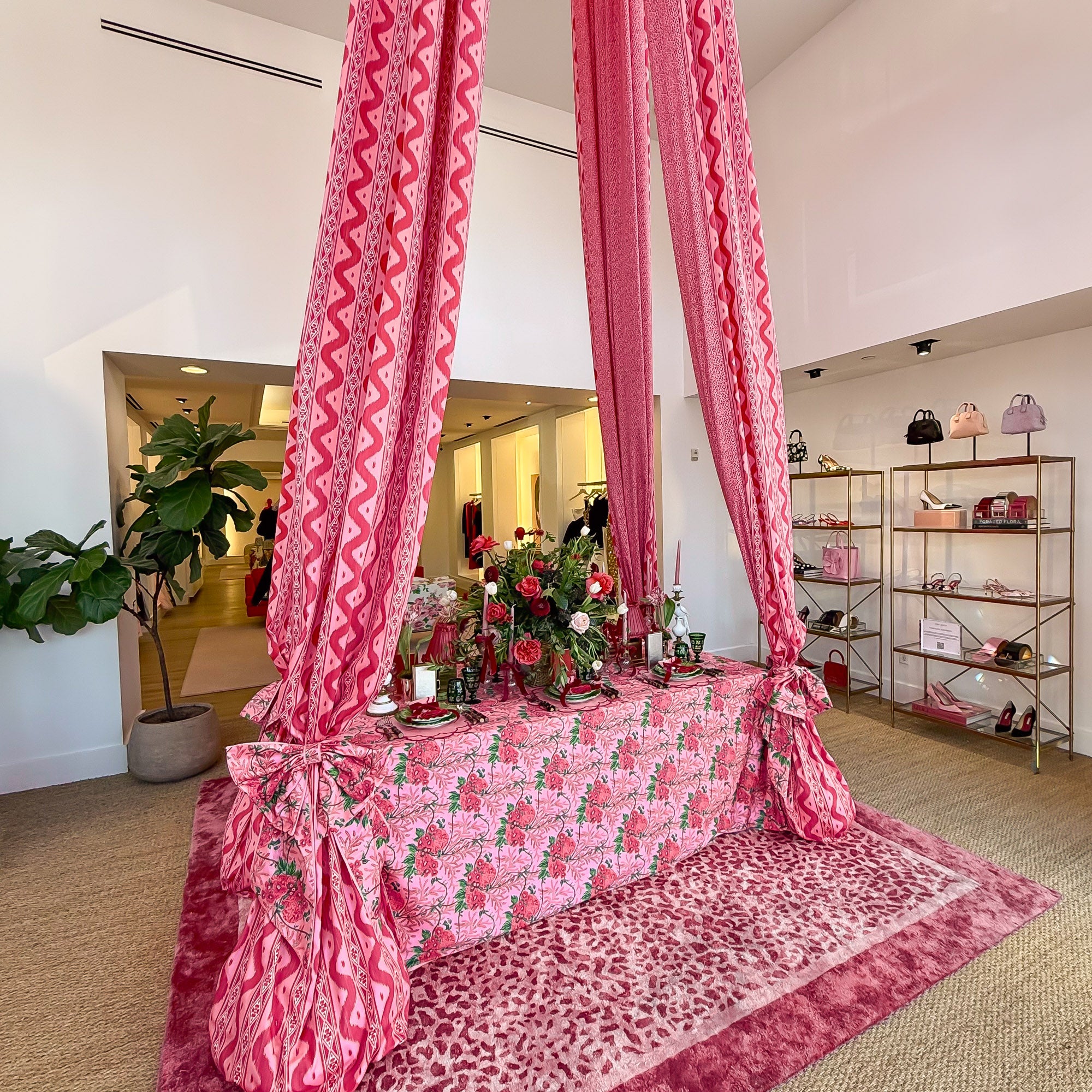 Mrs. Alice Handpainted Red Tulip