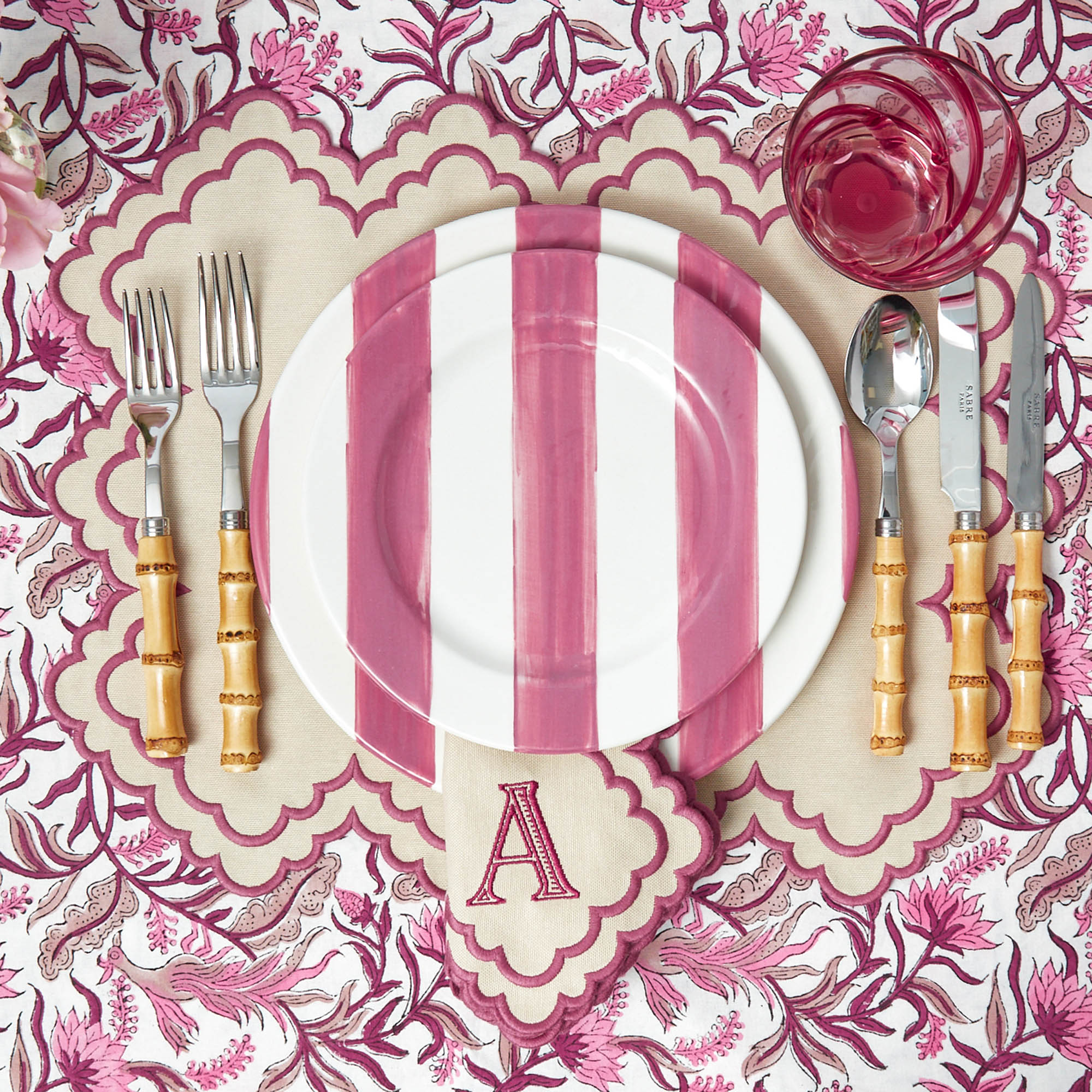 Scarlett Sand Placemats (Set of 4)