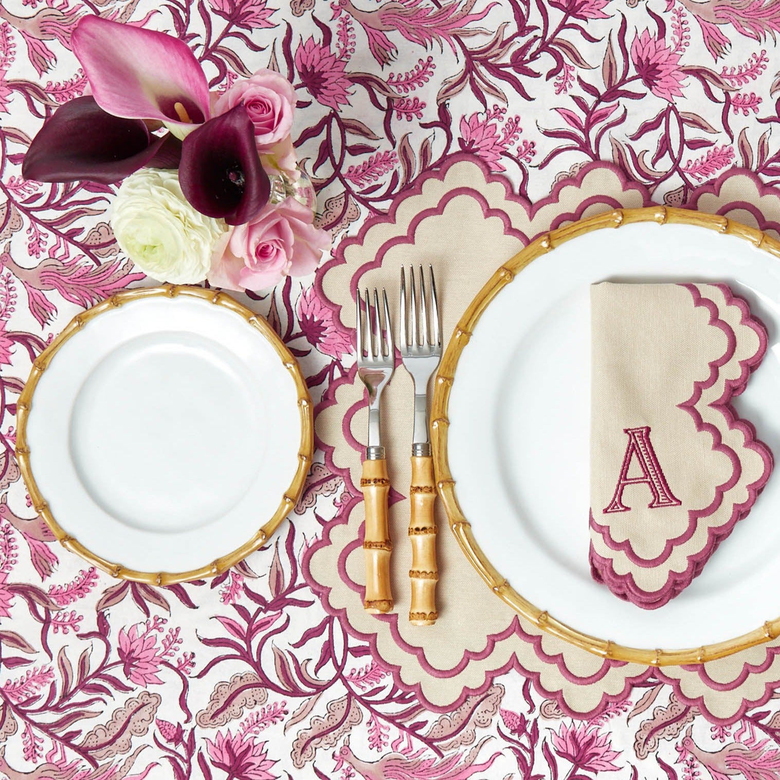 Nancy Bamboo Starter Plate (Set of 4)