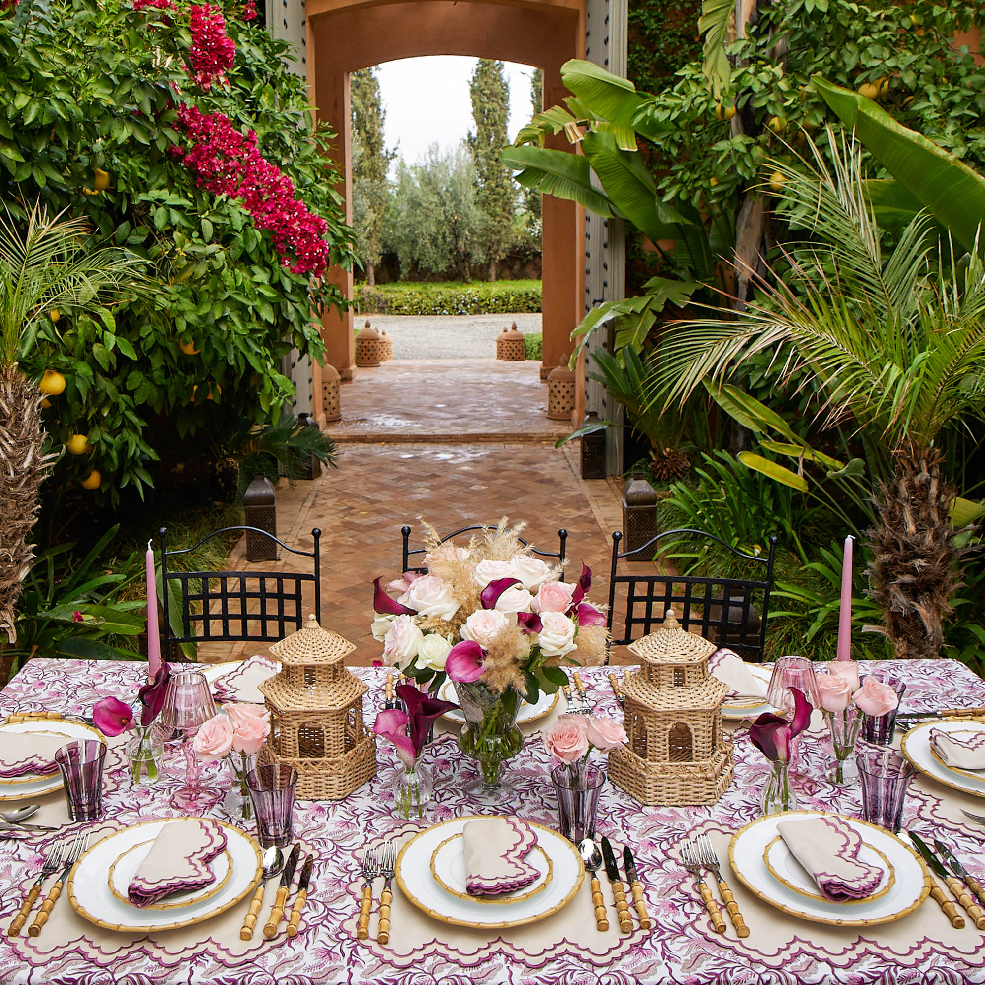 Scarlett Sand Napkins (Set of 4)