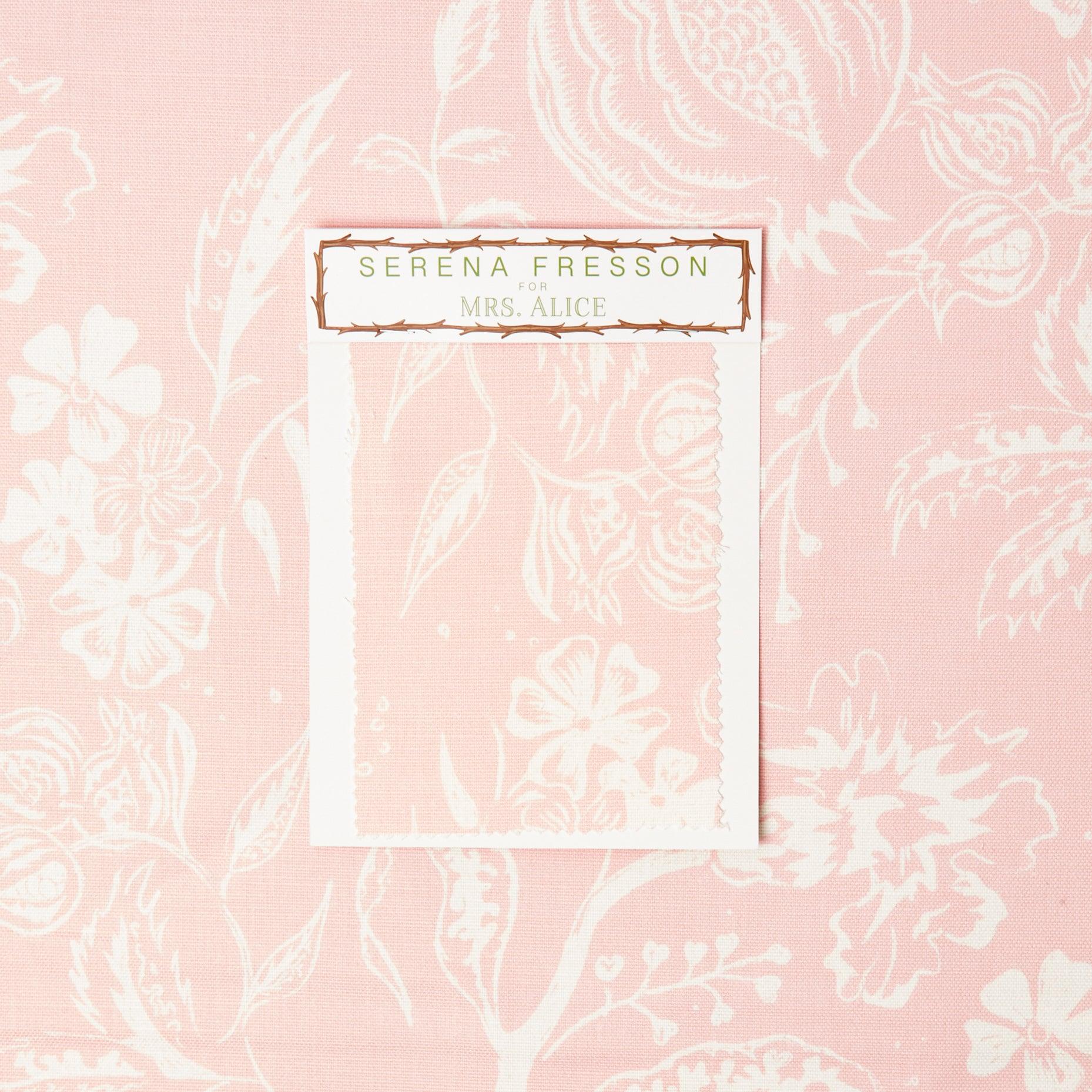 Chelsea Square Fabric - Mrs. Alice