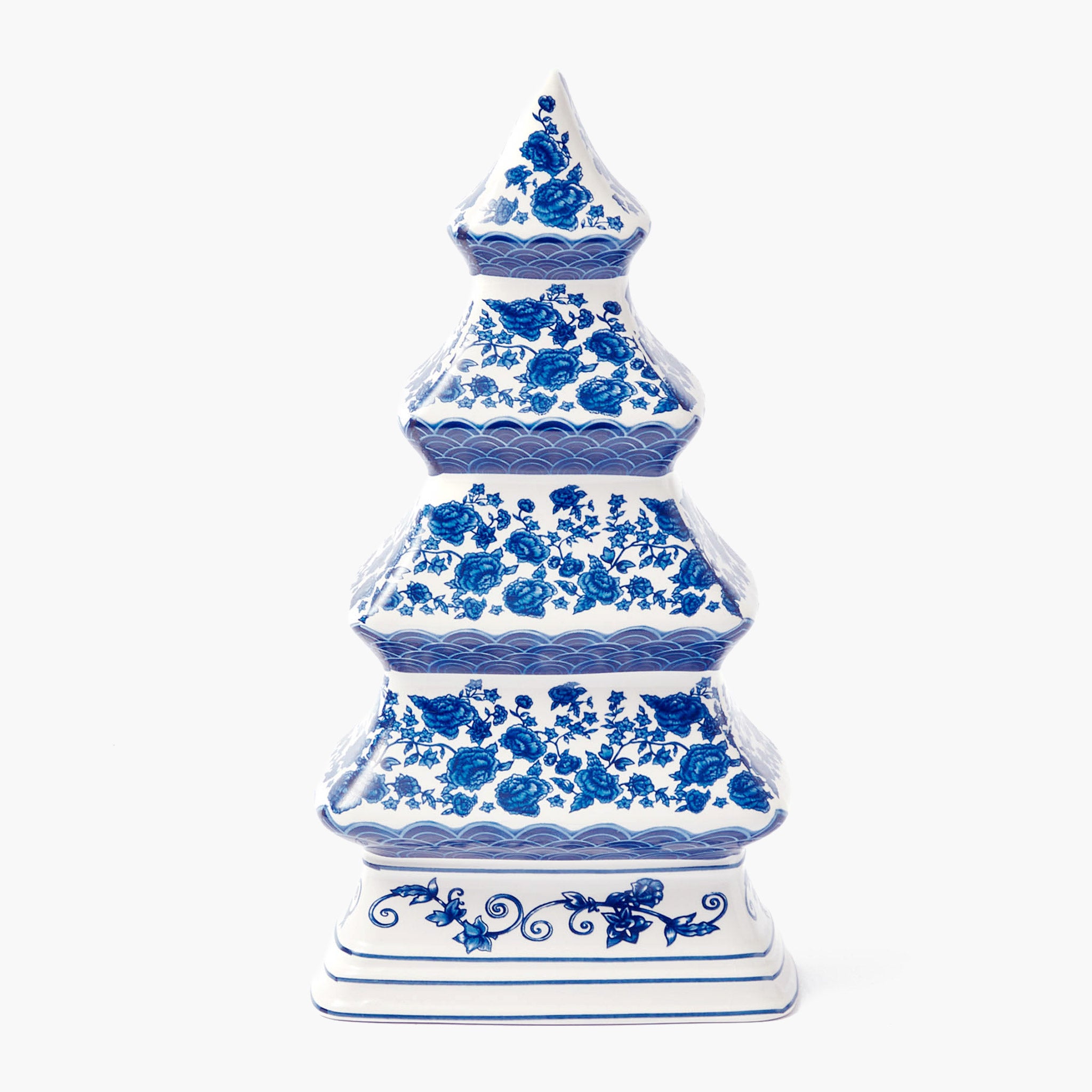 Chinoiserie China Christmas Tree