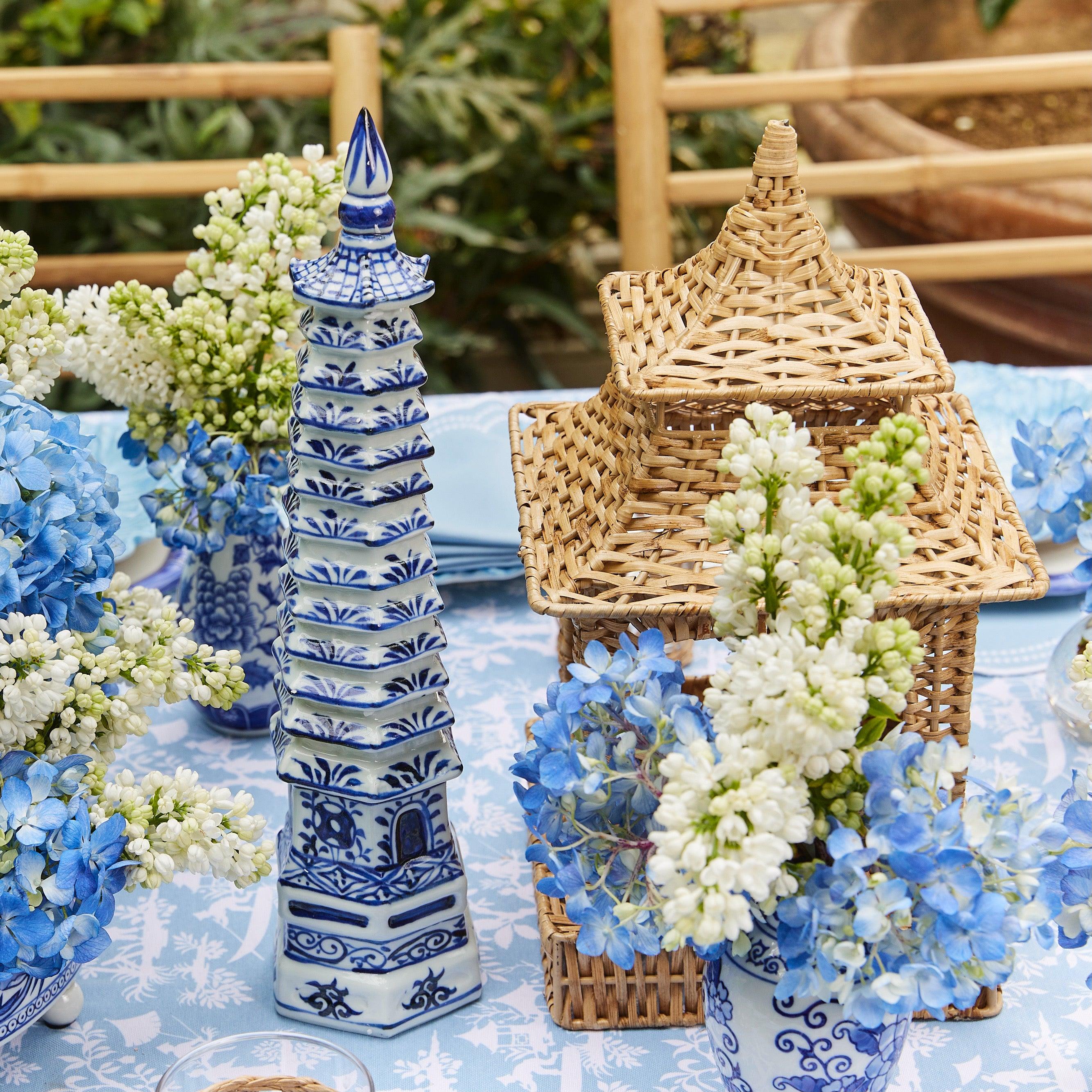 Chinoiserie Porcelain Pagoda - Mrs. Alice