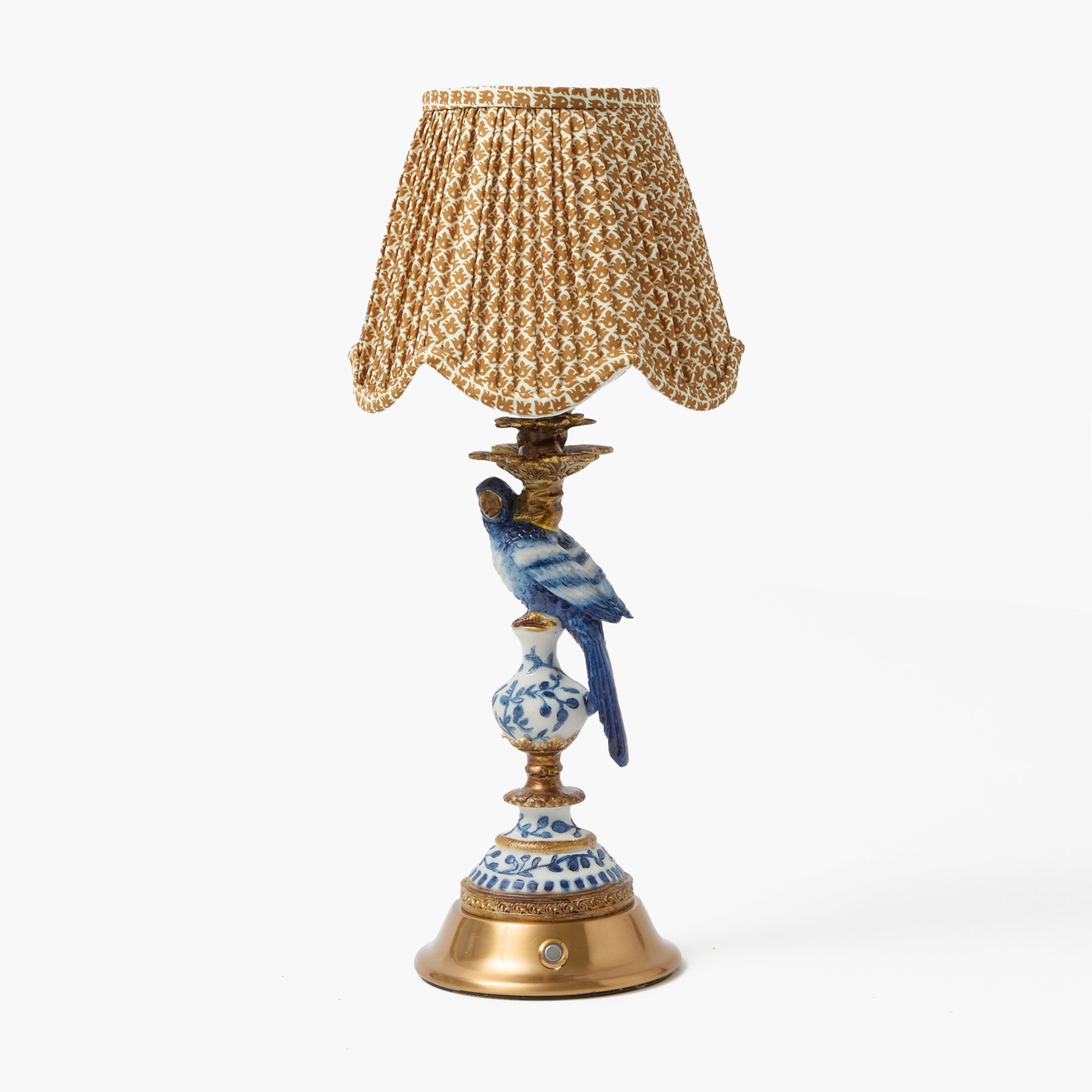 Blue Parrot Rechargeable Lamp