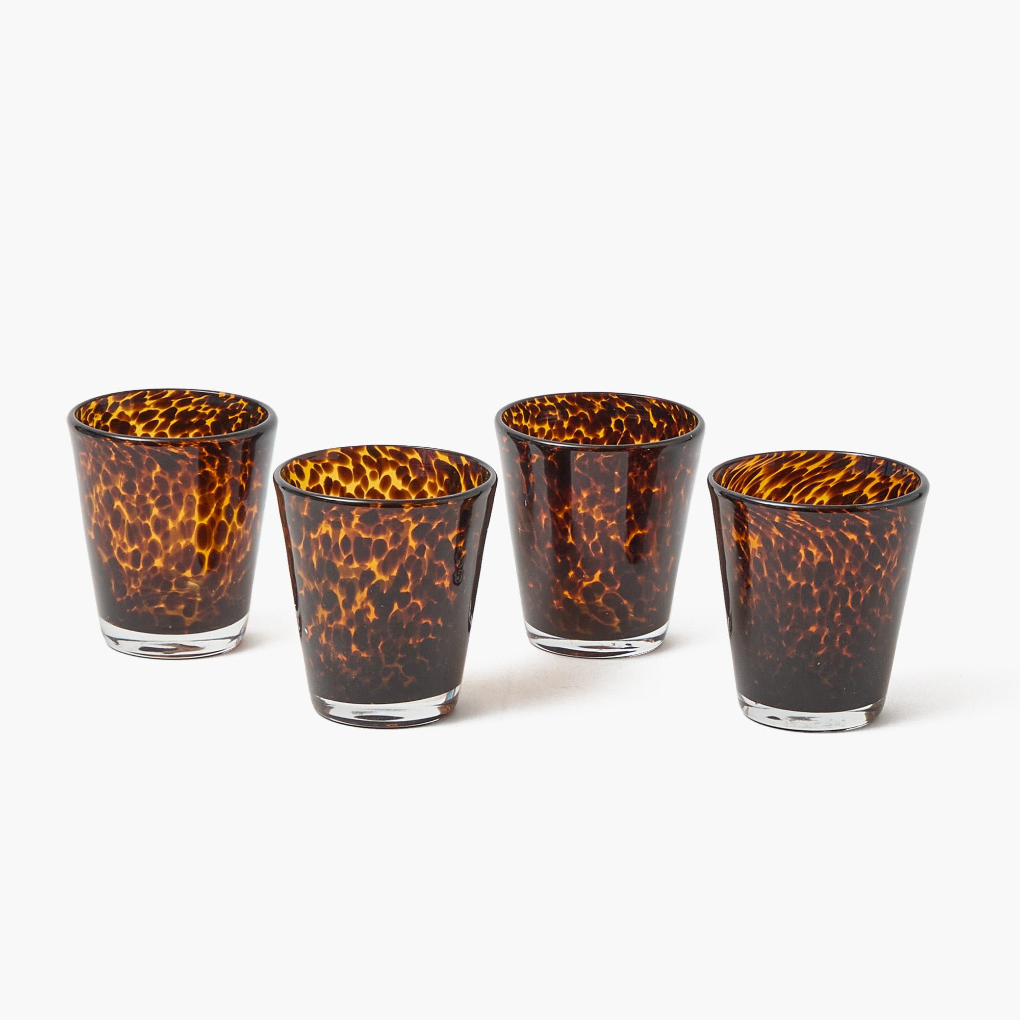 Tortoiseshell Glasses (Set of 4)