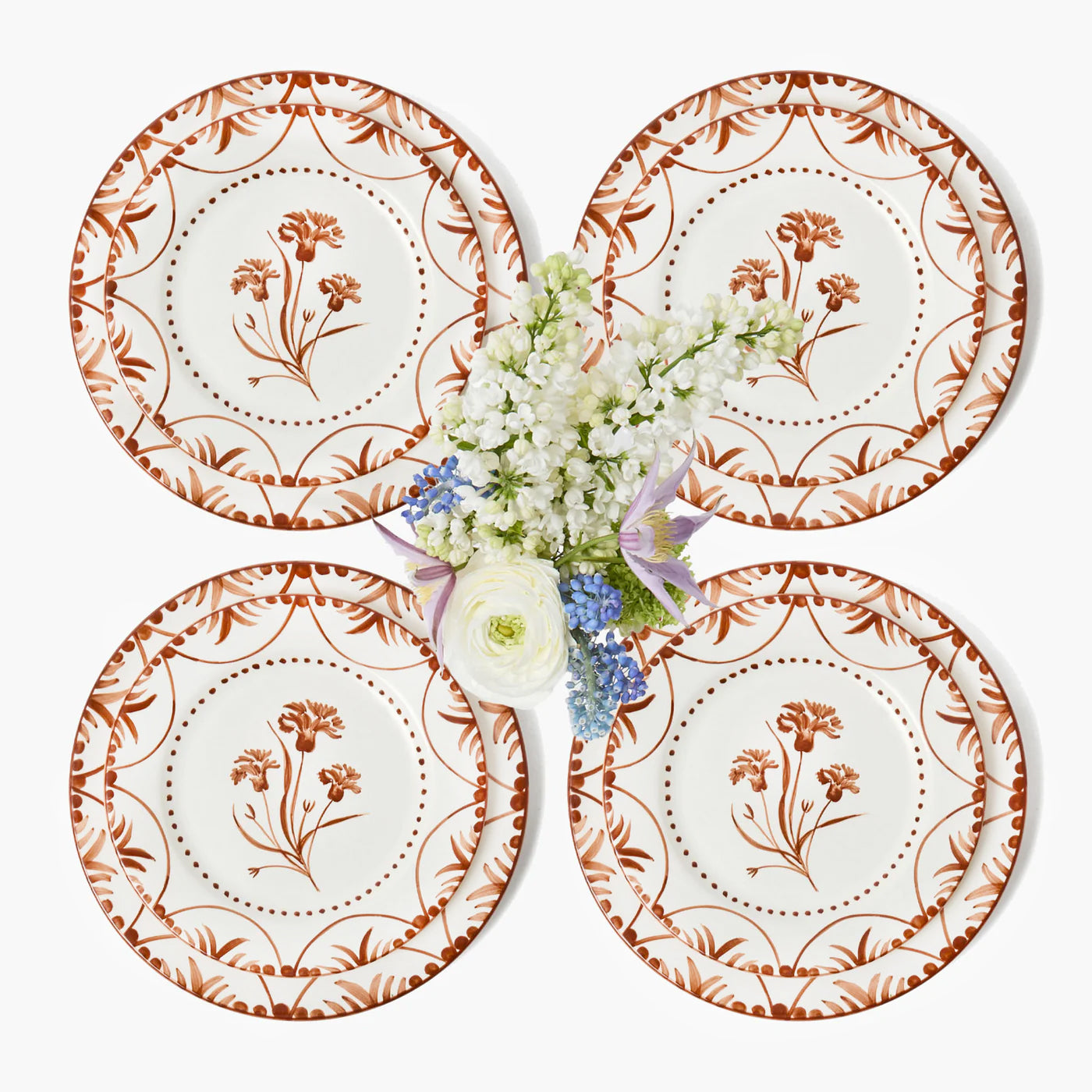 Santa Kristina Dinner & Starter Plates (Set of 8)