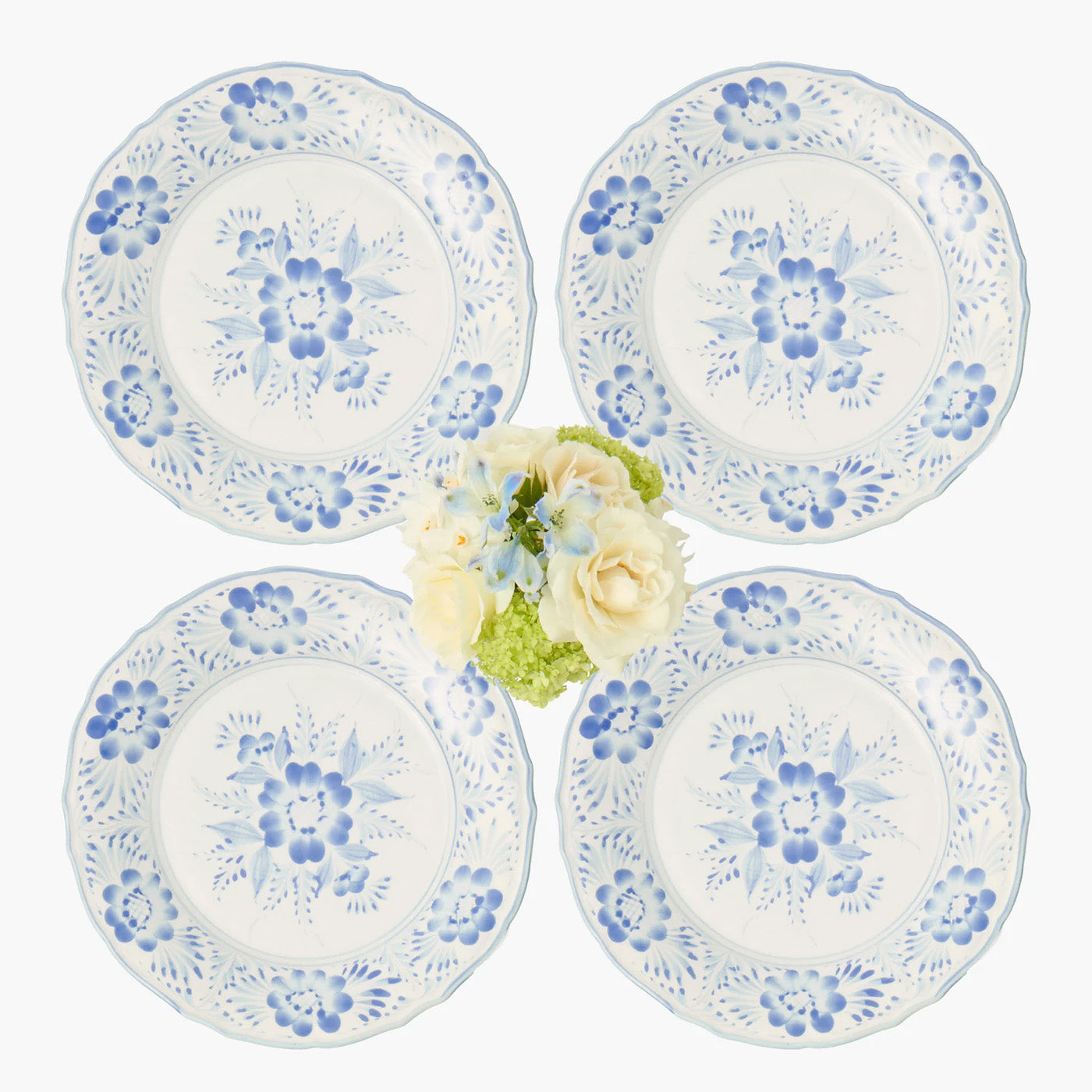 Blue Pandora Dinner Plates (Set of 4)