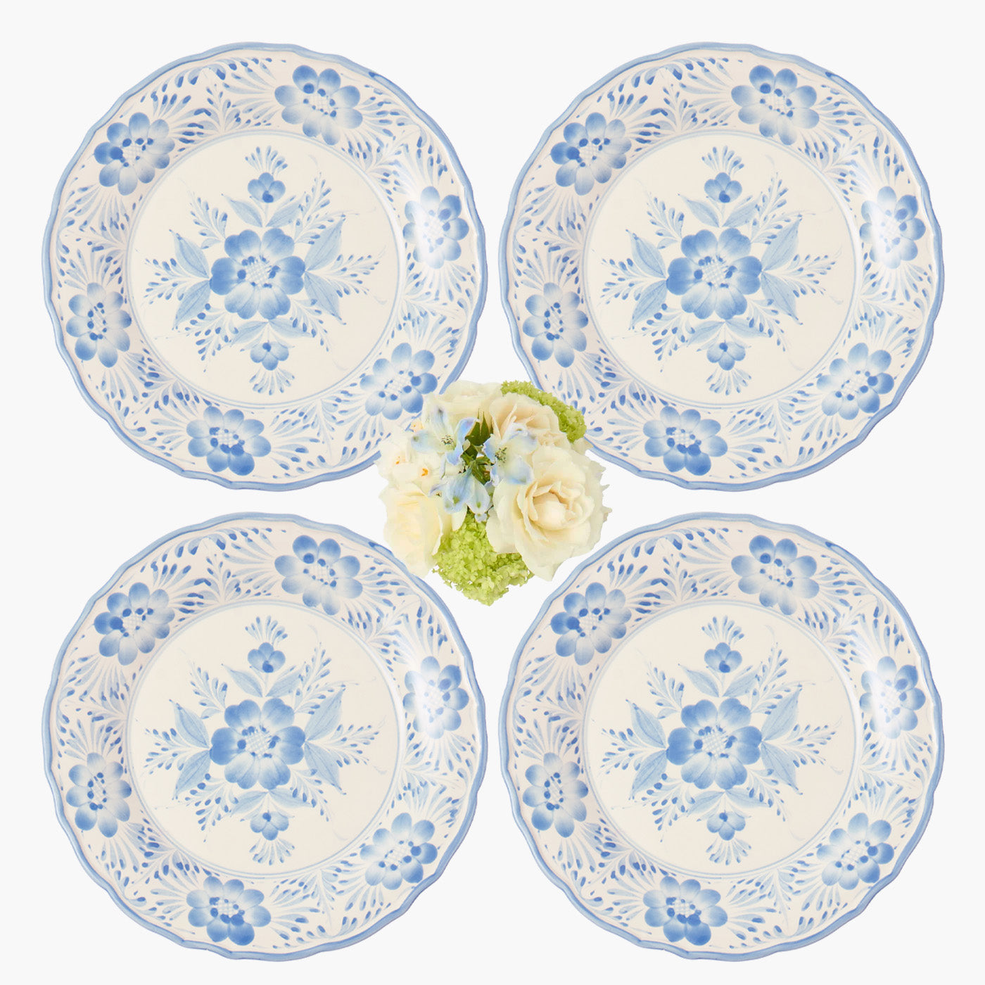 Blue Pandora Dinner Plates (Set of 4)