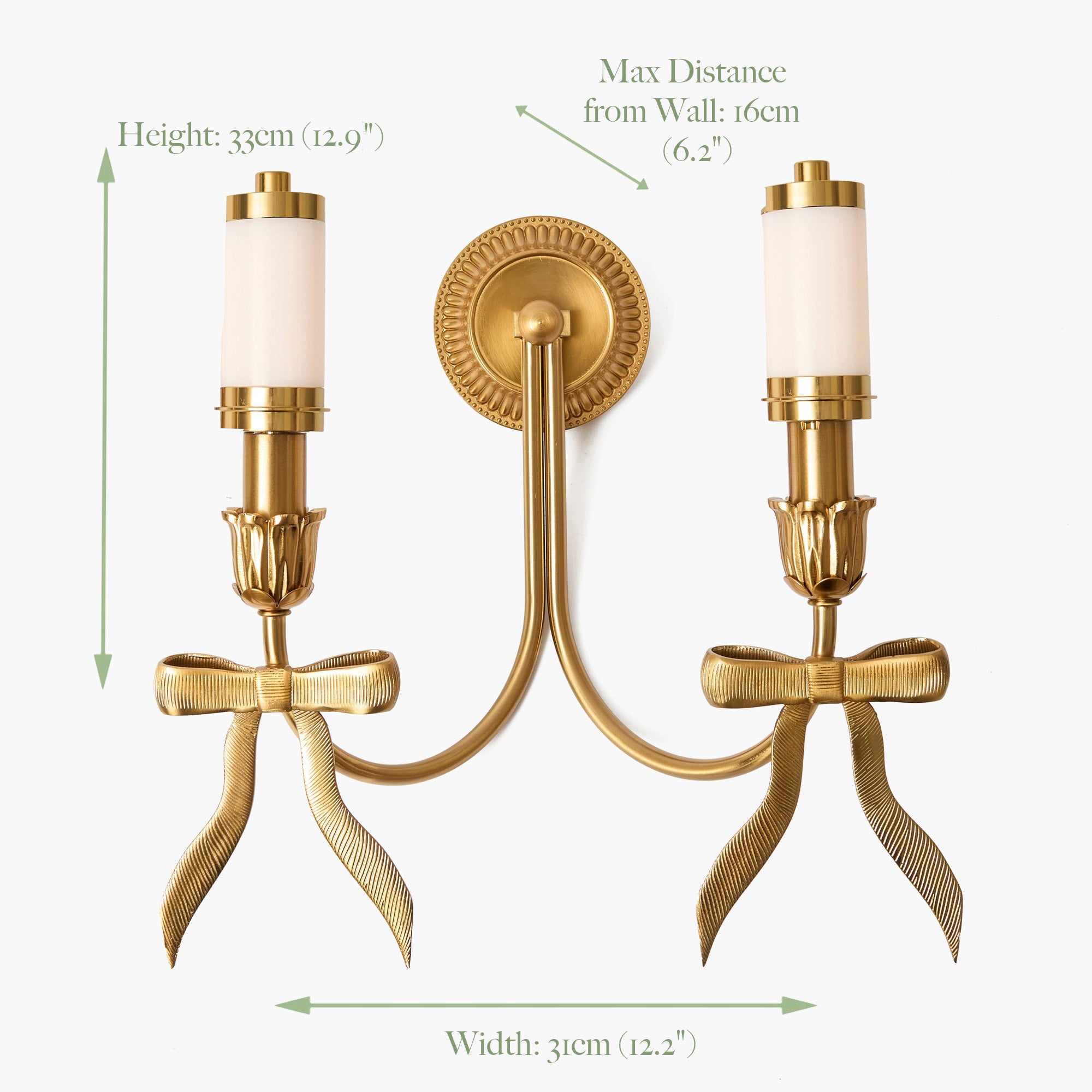 Marilyn Bow Rechargeable Double Wall Light