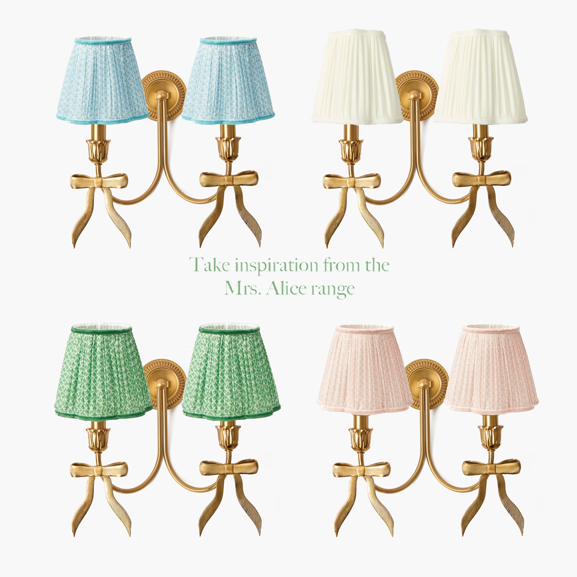 Marilyn Bow Rechargeable Double Wall Light