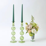 Dusty Green Candles (Set of 8) - Mrs. Alice