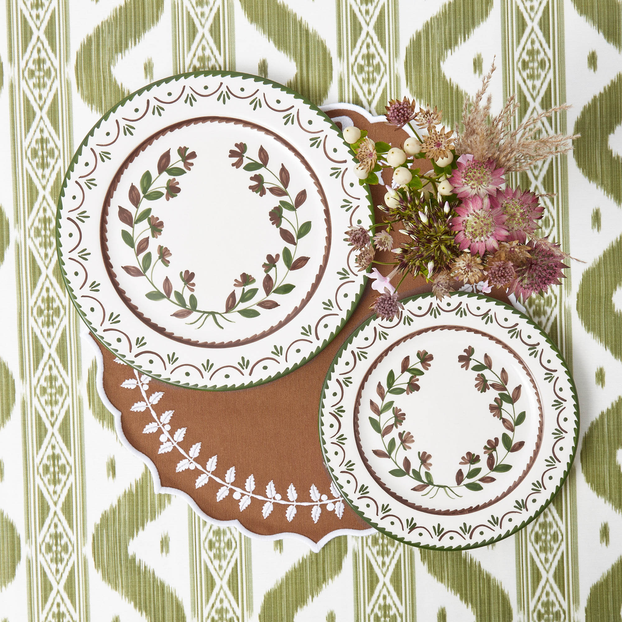 Chocolate Josephine Dinner & Starter Plates (Set of 8)