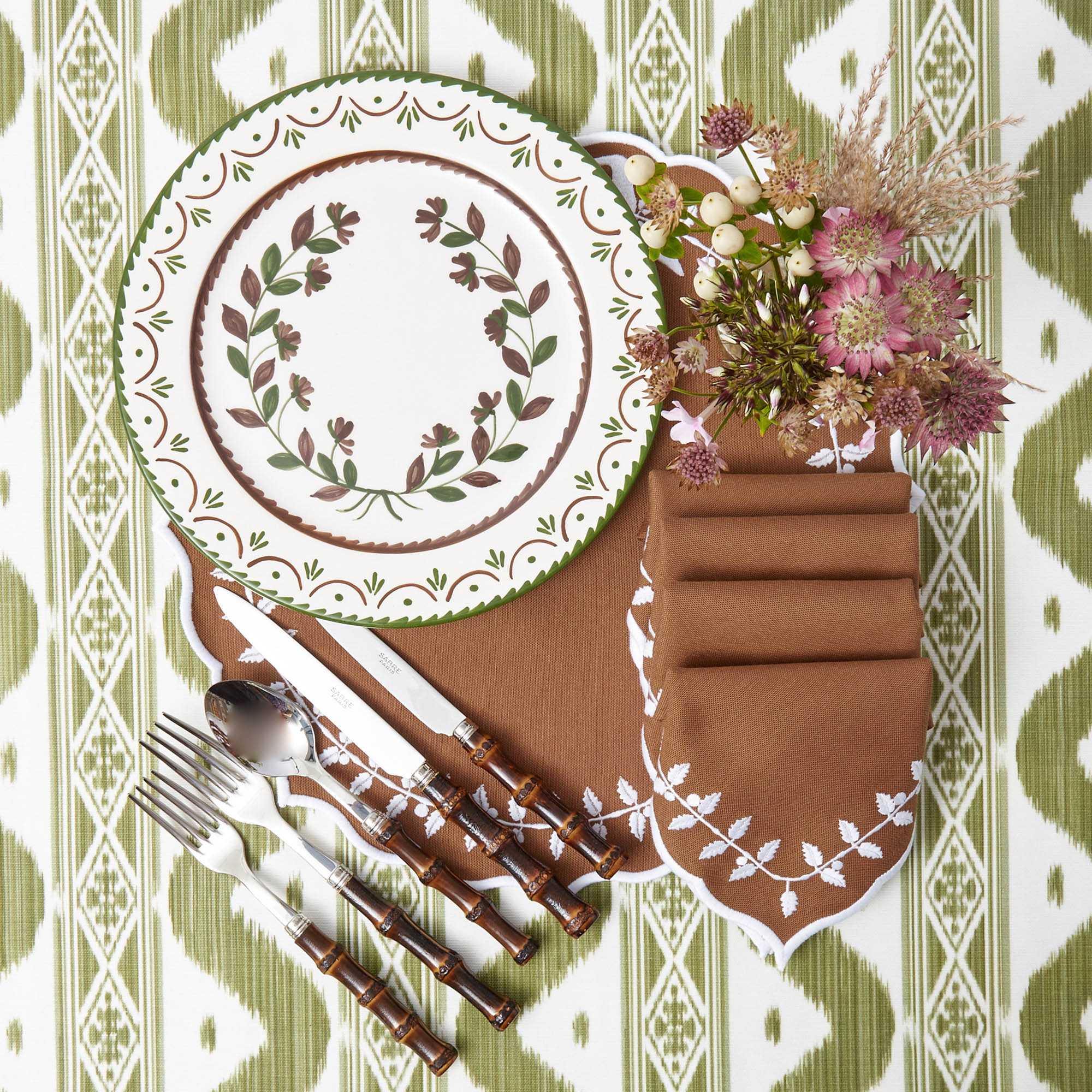 Chocolate Josephine Dinner & Starter Plates (Set of 8)