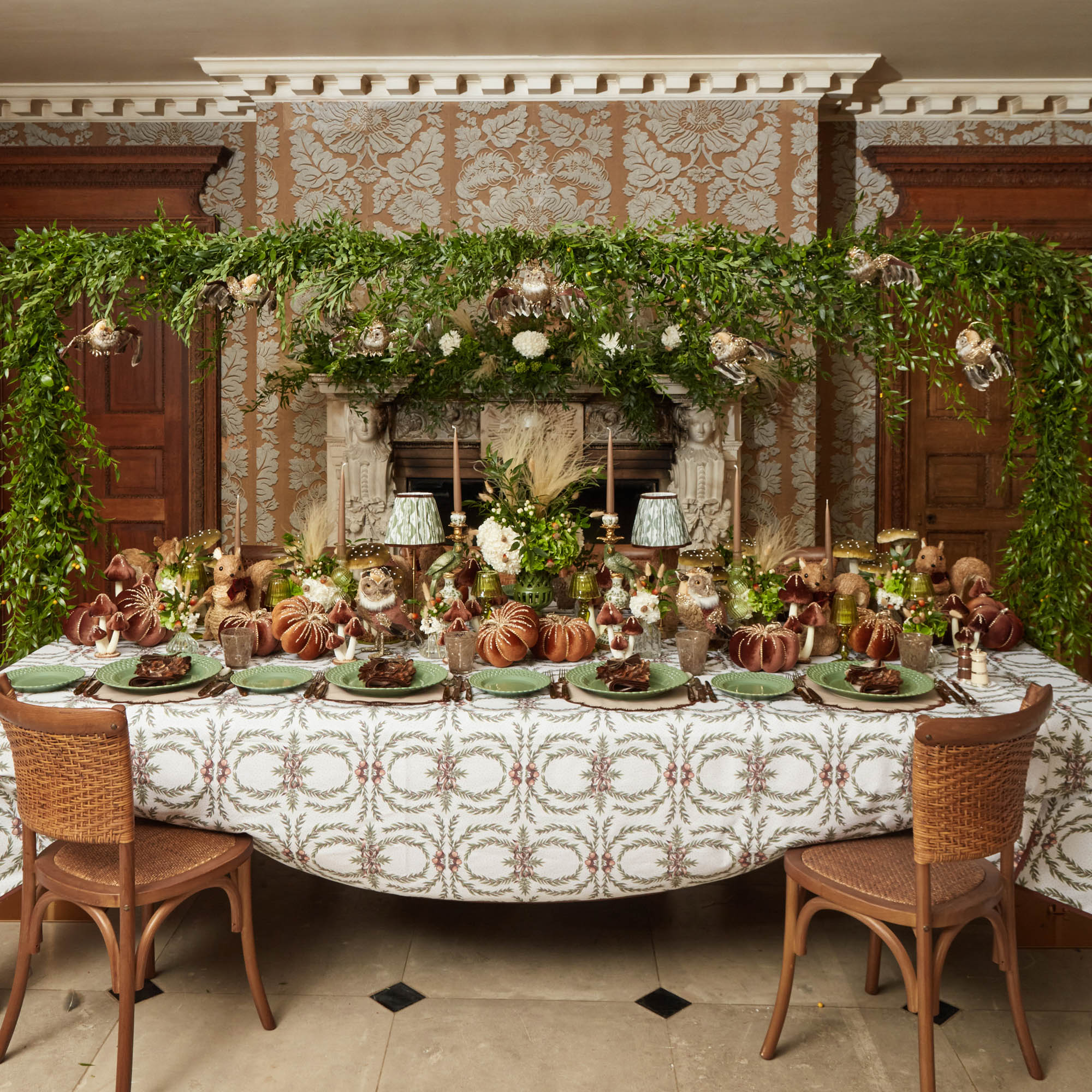 Sage Basketweave Dinner Plate