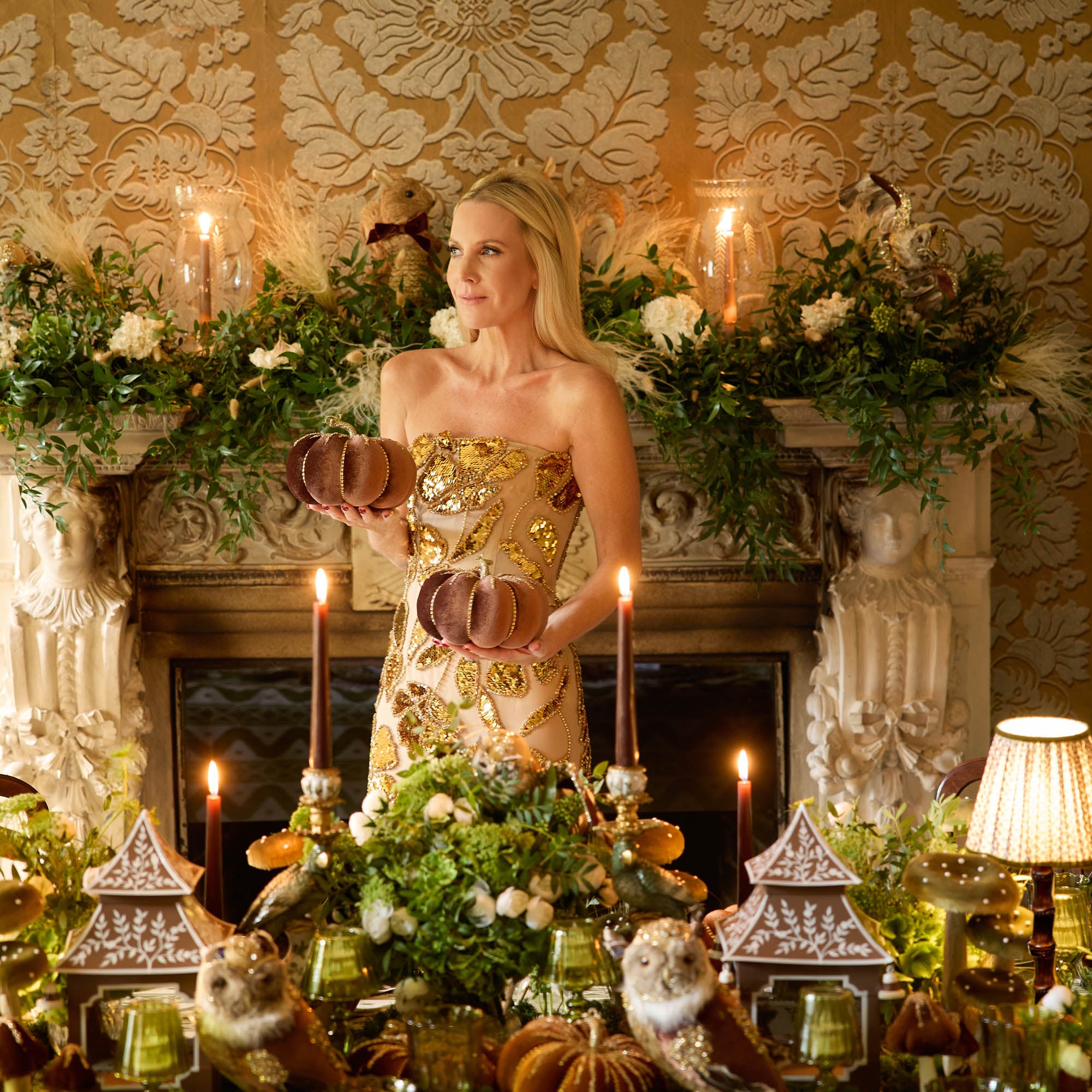 Chocolate Brown Candles (Set of 8)