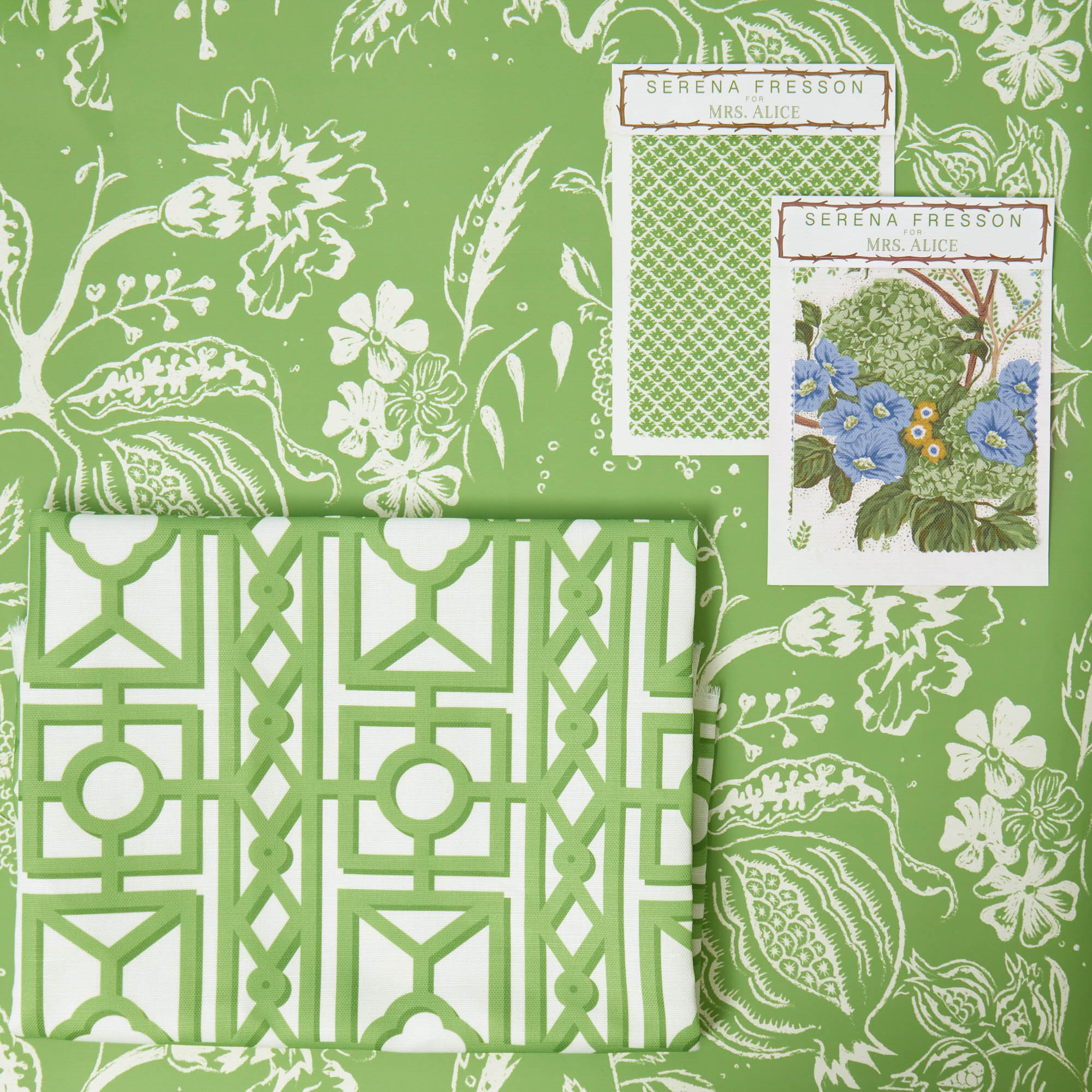 Green Pavilion Fabric
