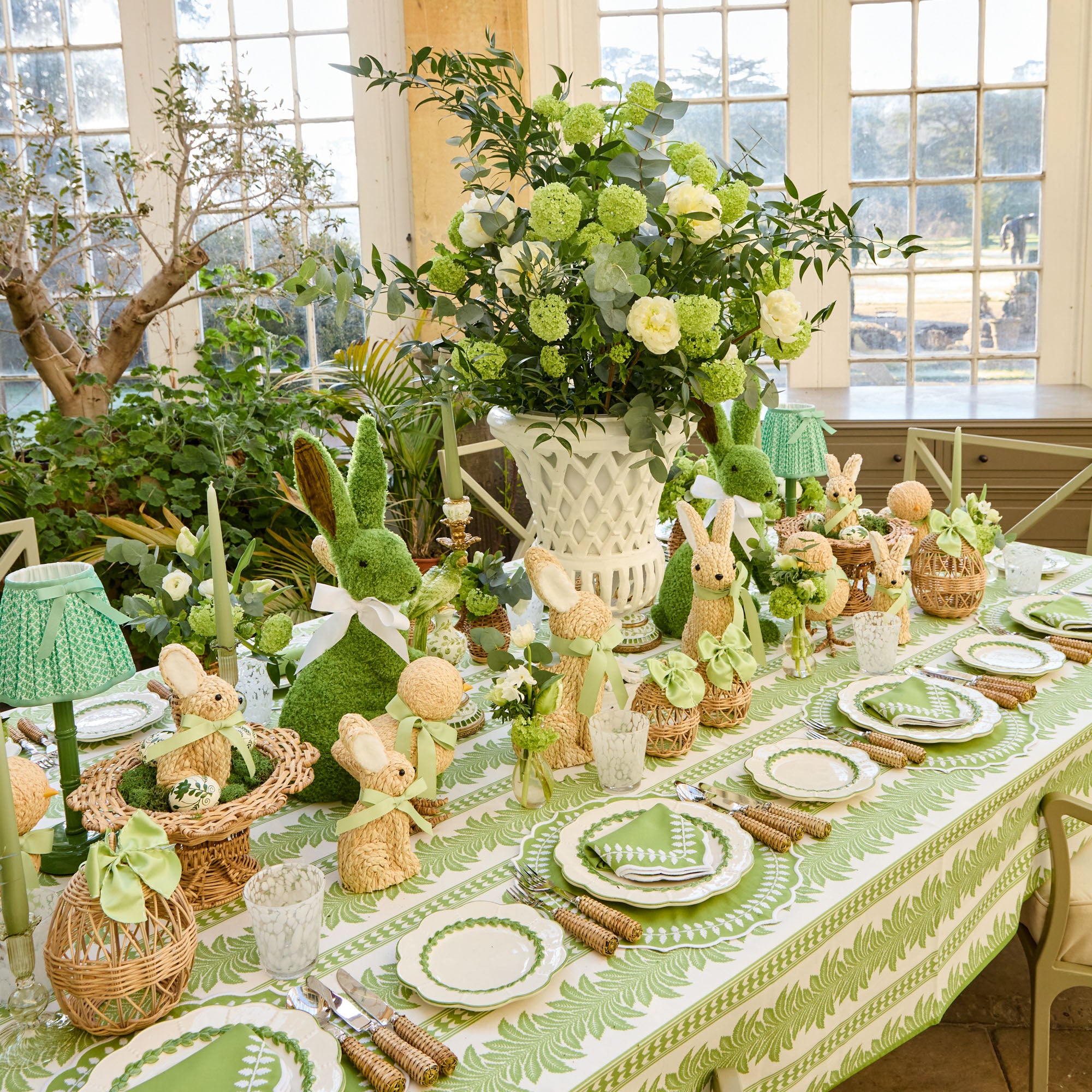 Green Laurel Starter Plate