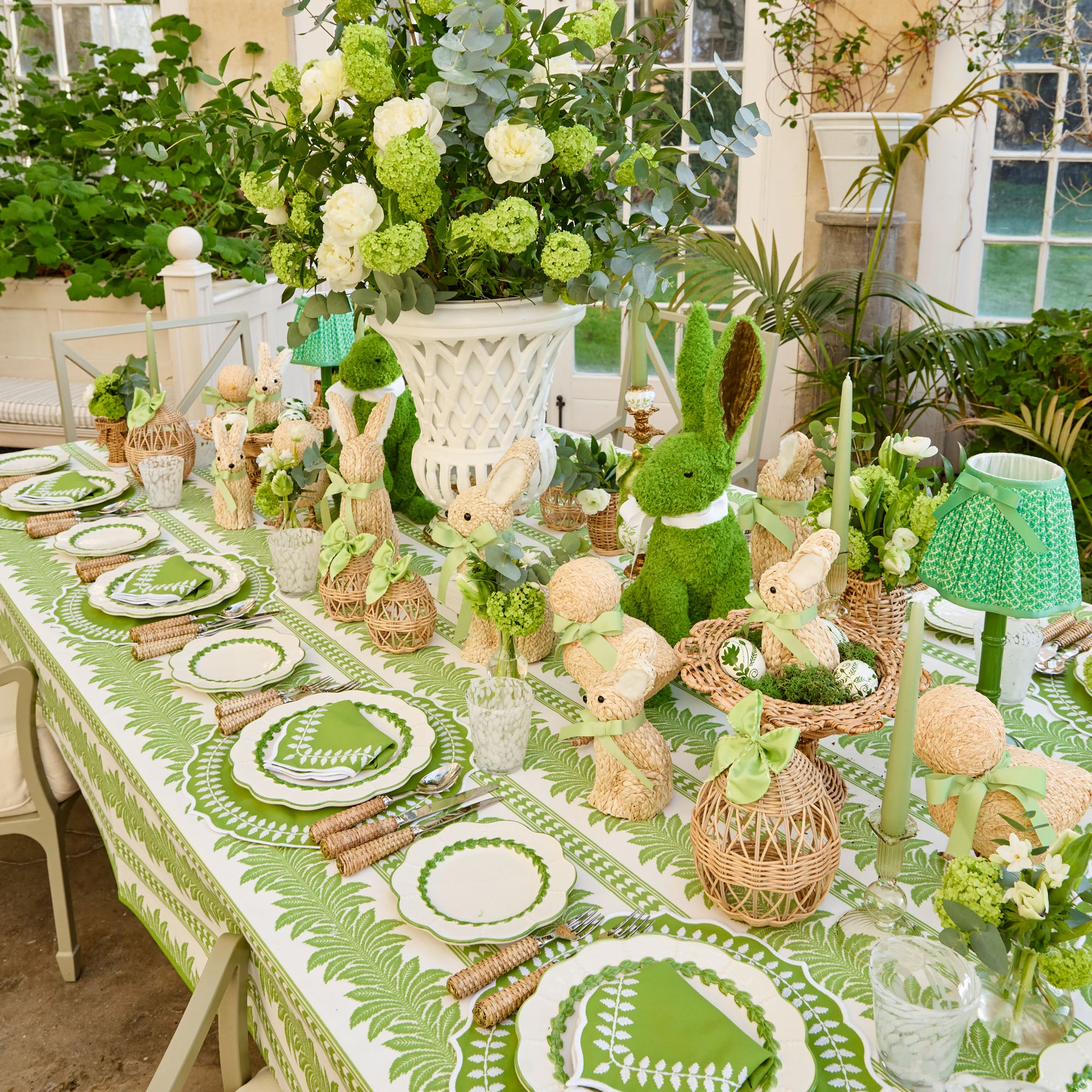 Adelaide White Lattice Urn