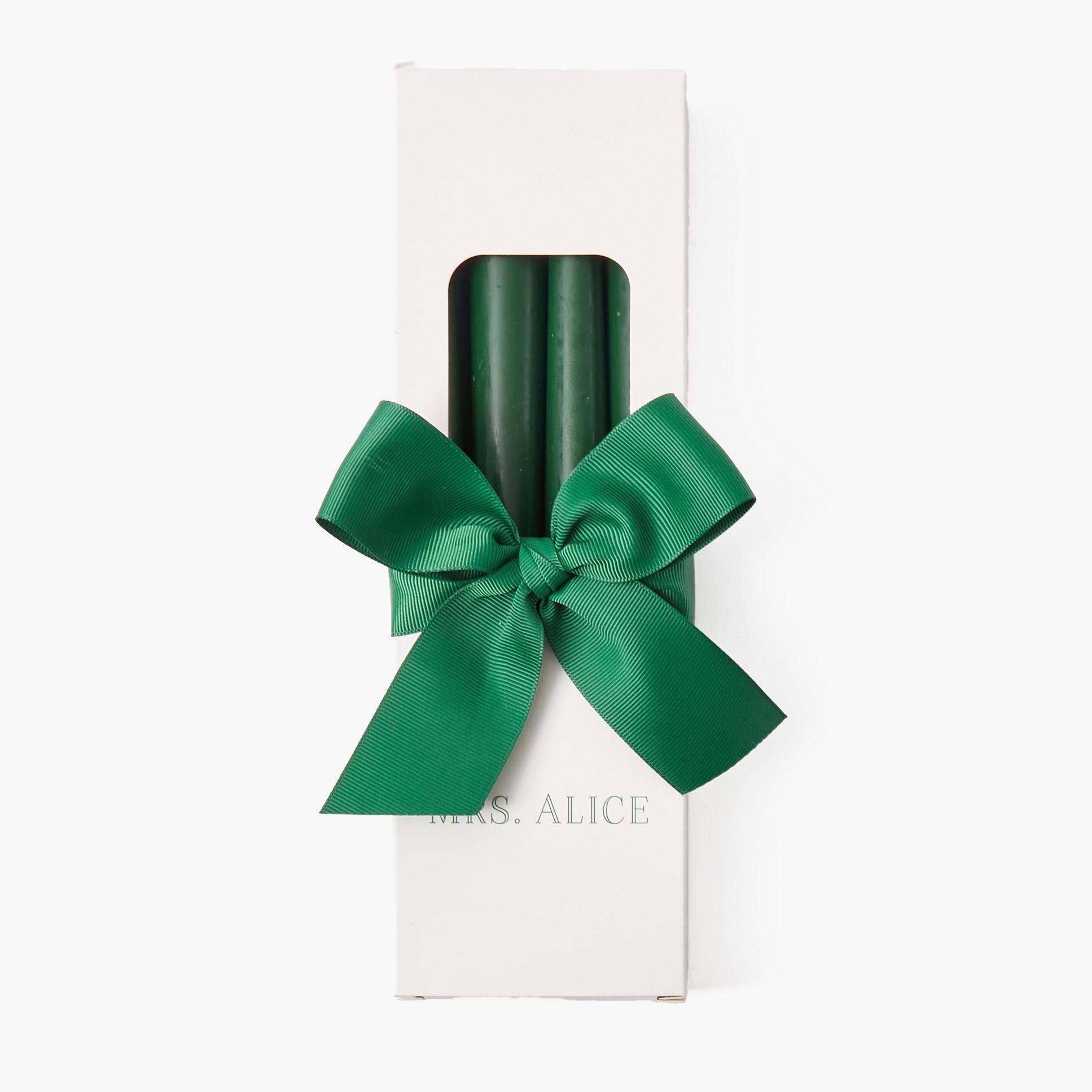 Forest Green Candles (Set of 8) - Mrs. Alice