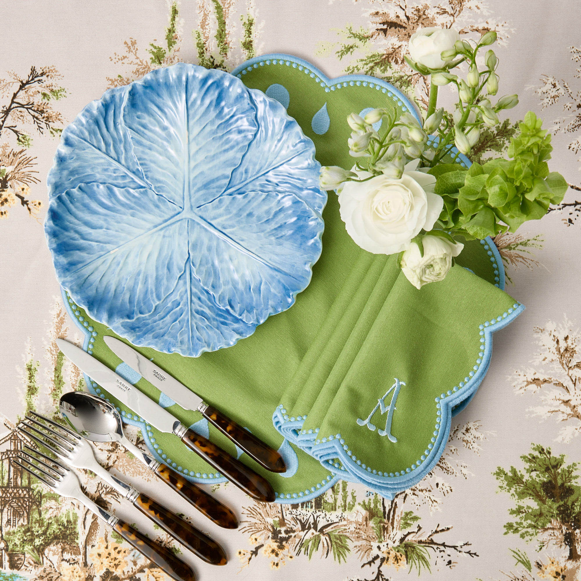 Putty Windsong Tablecloth