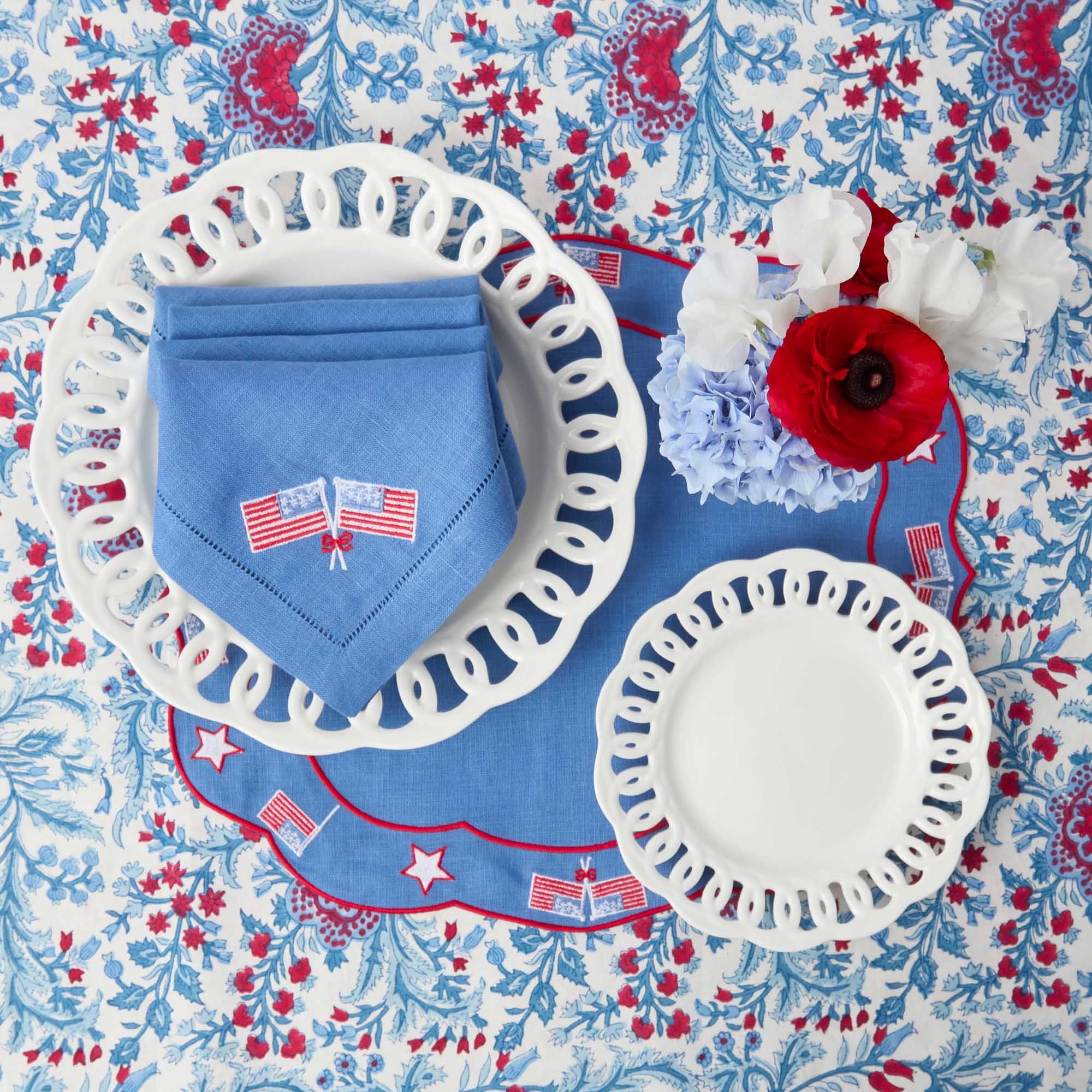 White Lace Starter Plate