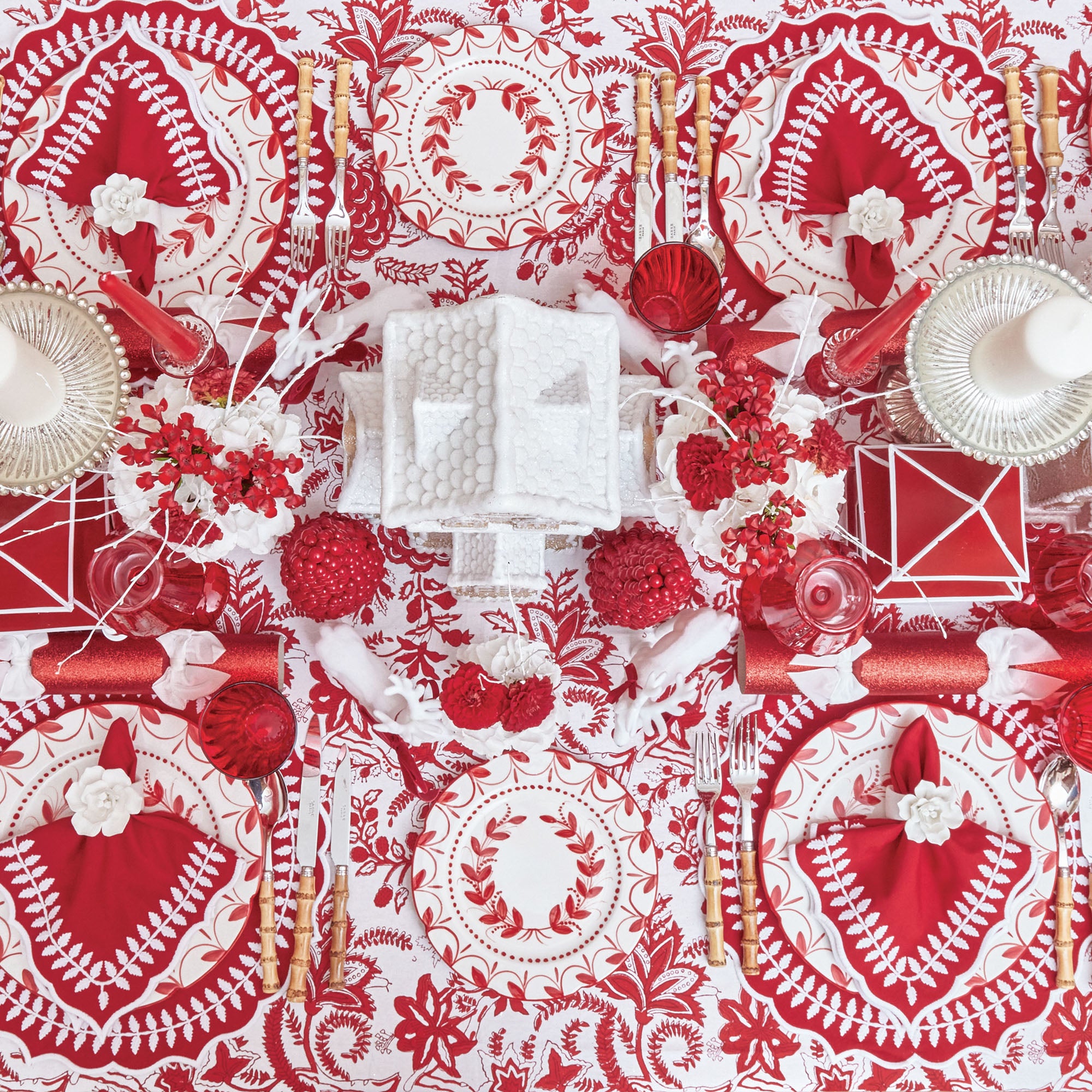 These plates are the perfect canvas for your culinary creations during the holidays.