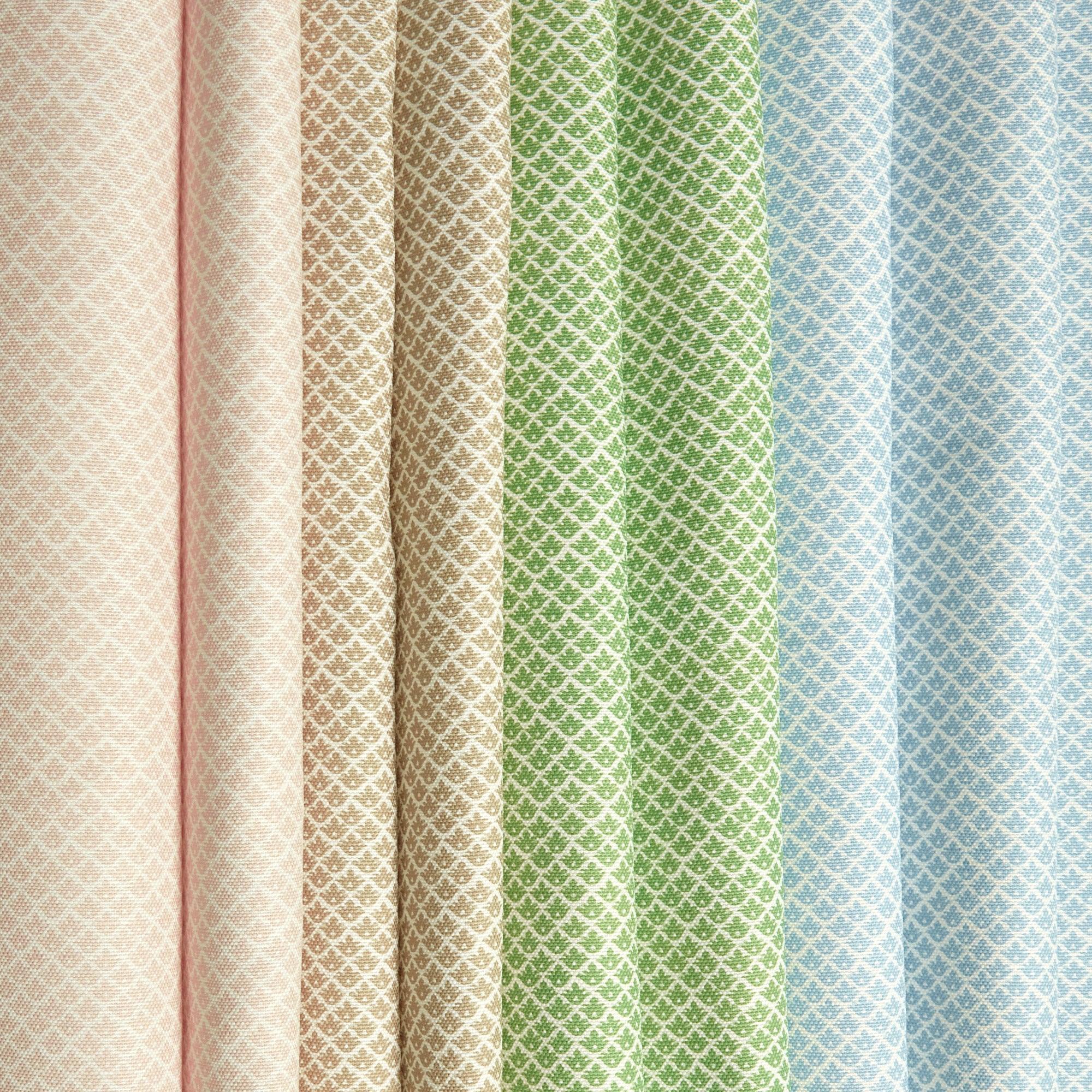 Green Lotus Flower Fabric - Mrs. Alice