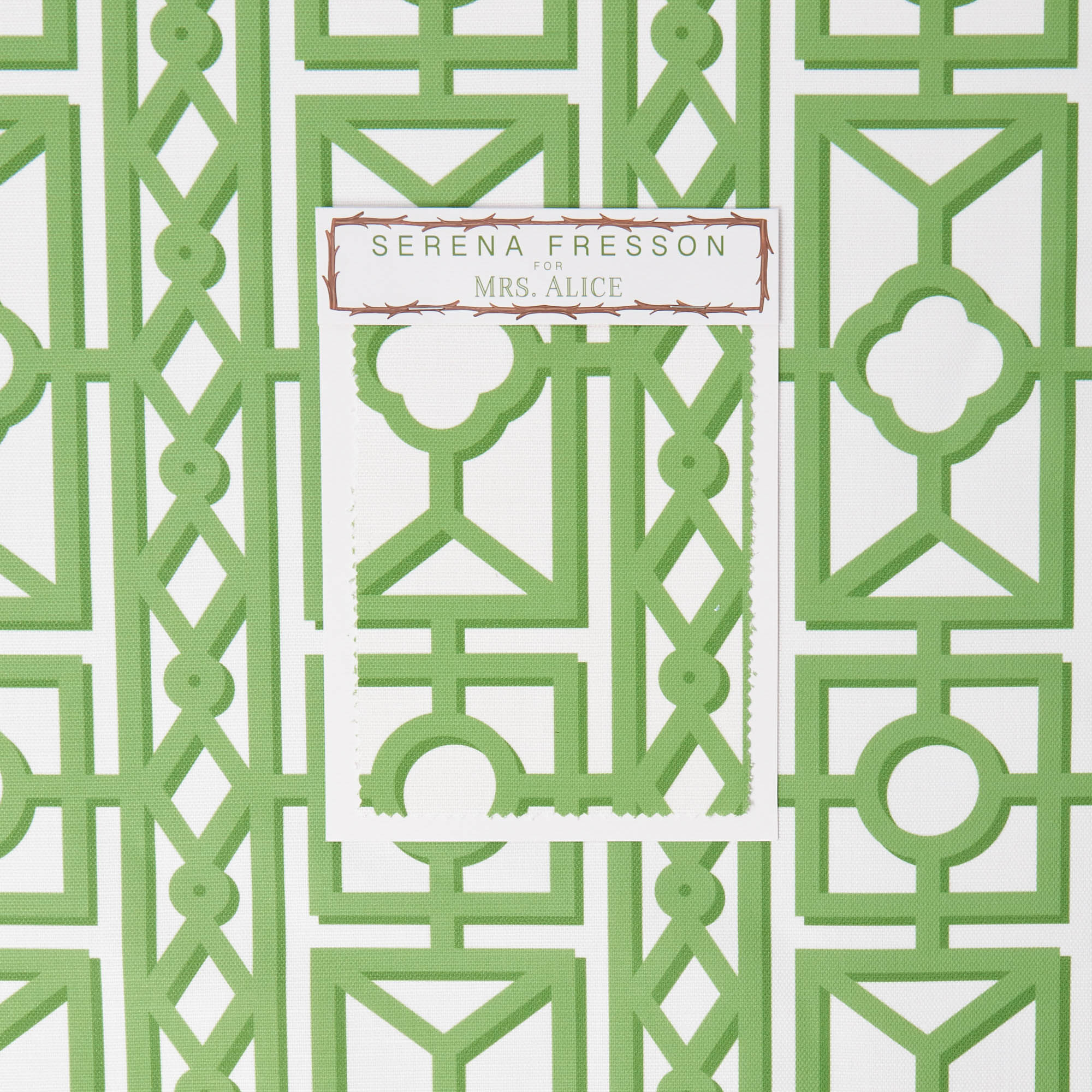 Green Pavilion Fabric