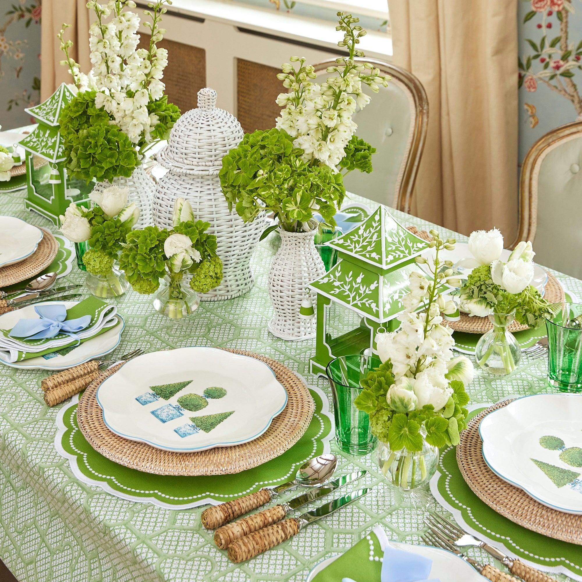 Green Positano Glasses (Set of 4) - Mrs. Alice