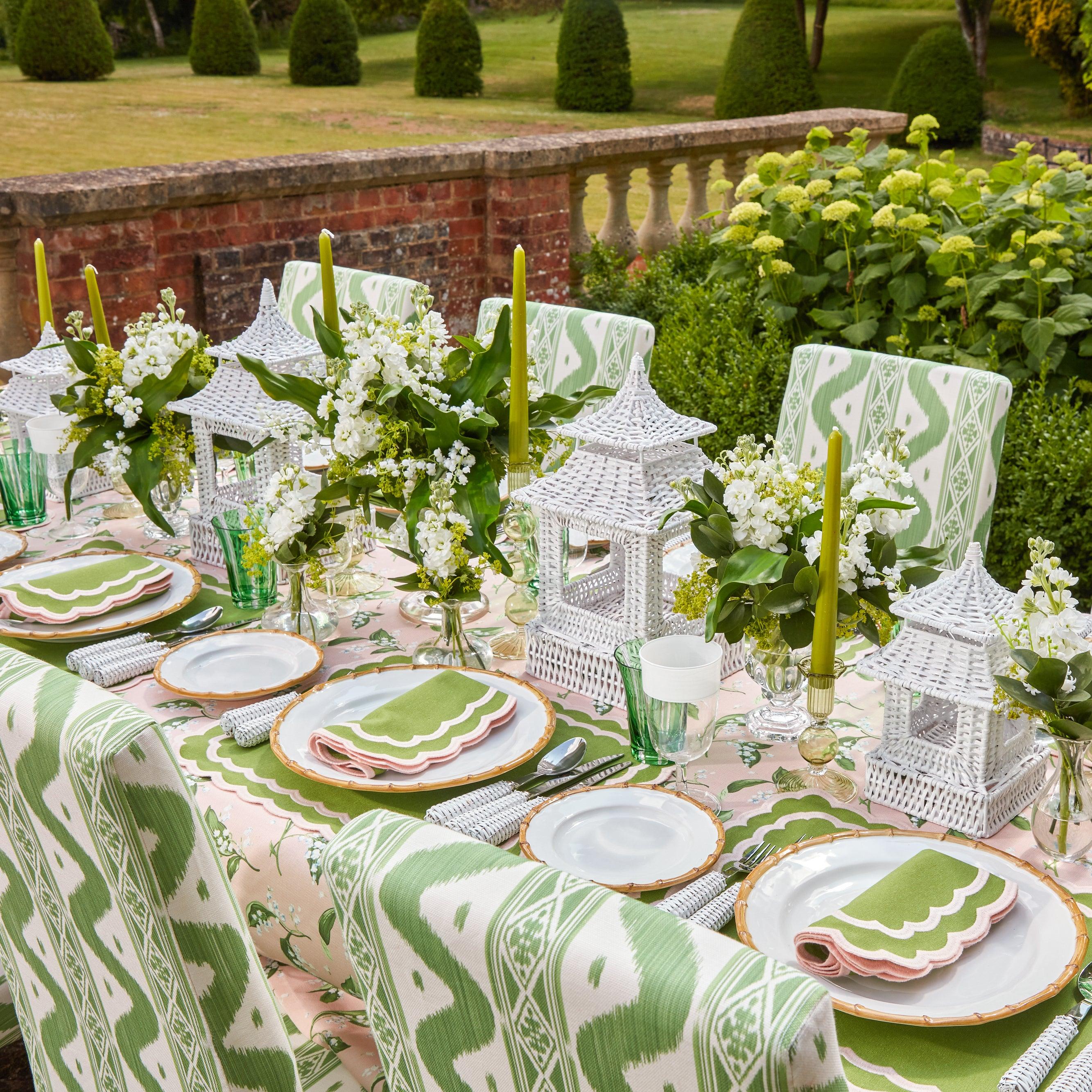 Green Positano Glasses (Set of 4) - Mrs. Alice