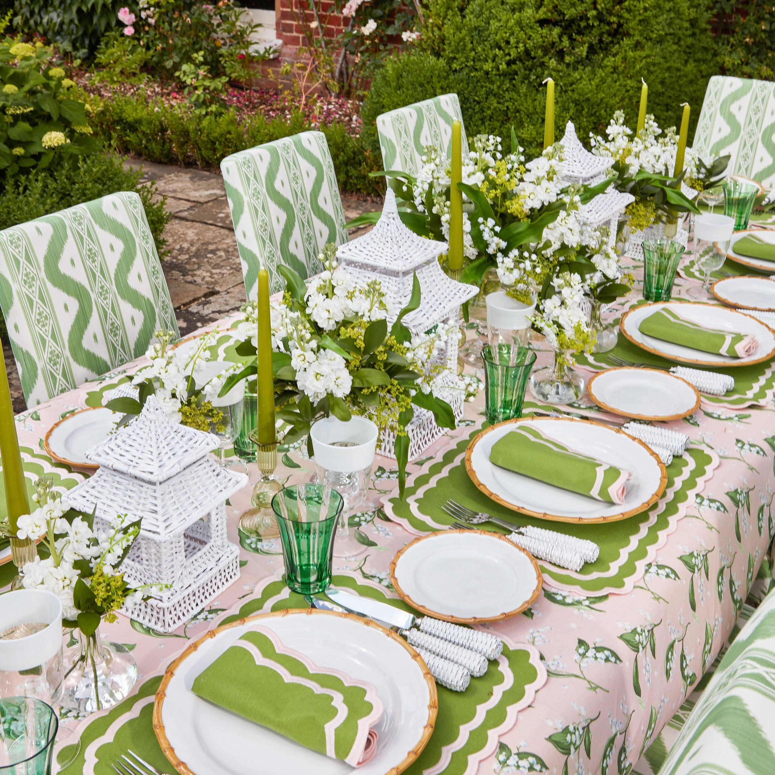 Green Positano Glasses (Set of 4) - Mrs. Alice